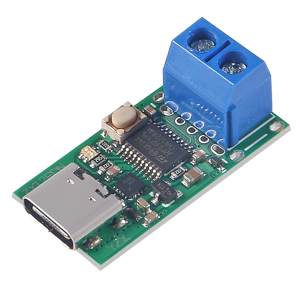 Dweii Type C Usb C Pd2.0 3.0 To Dc Usb Decoy Fast Charge Trigger Poll Detector Charging Module Zy12Pdn With Screw Terminal Pack