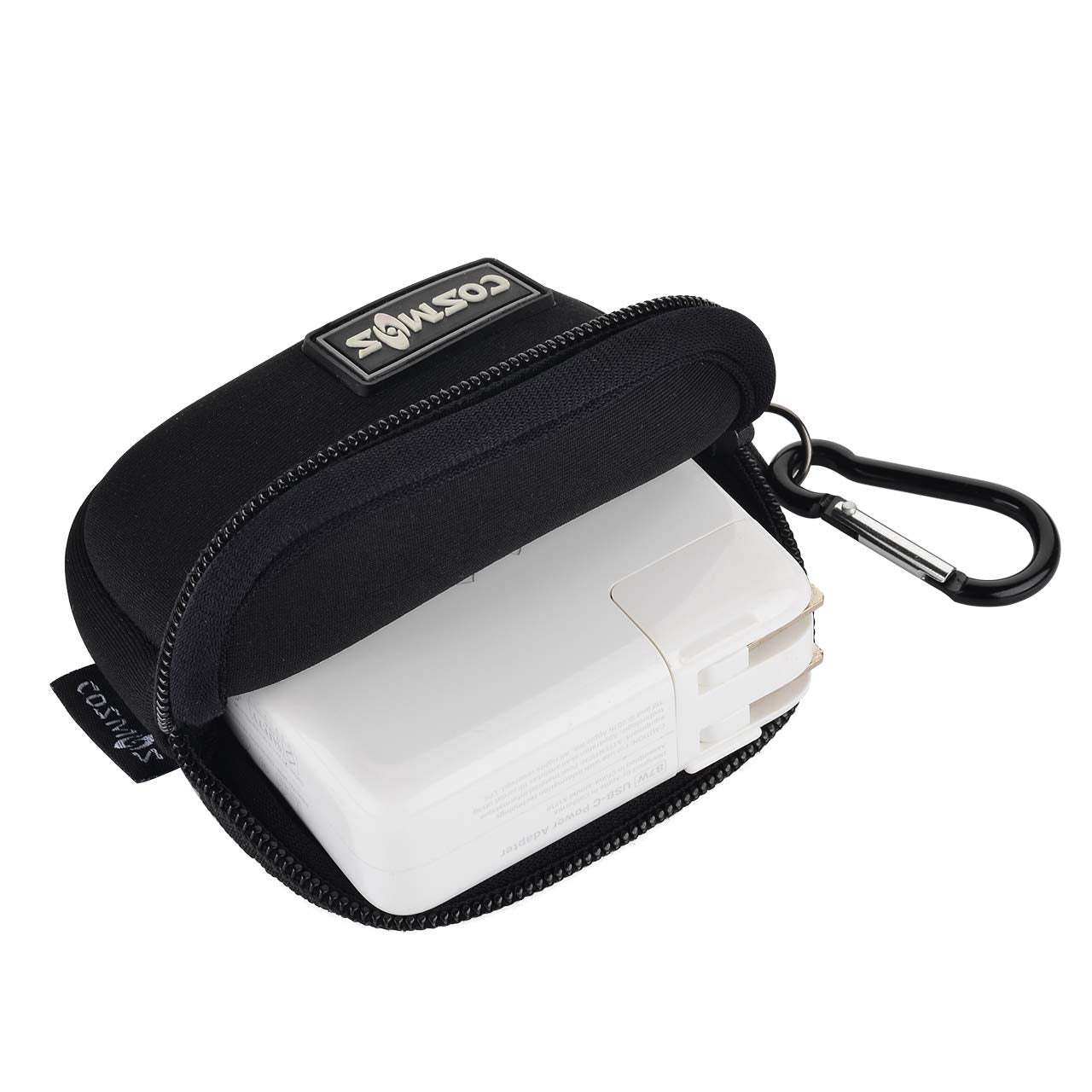 Cm Pack Of 2 Mini Pouch Case Bag Small Travel Storage Carrying Bag Compatible With Magsafe Power Adapter, Laptop Accessories Cables, Cords, Usb Drives, Earphones