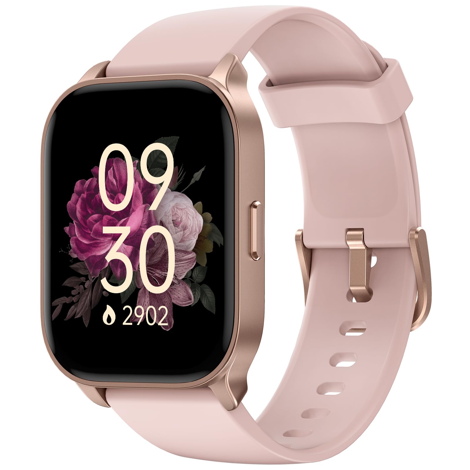 Toobur Smart Watch For Women, Smartwatch Compatible Android Phone And Ios Phone, Answer/Make Calls, Fitness Tracker, Heart Rate/