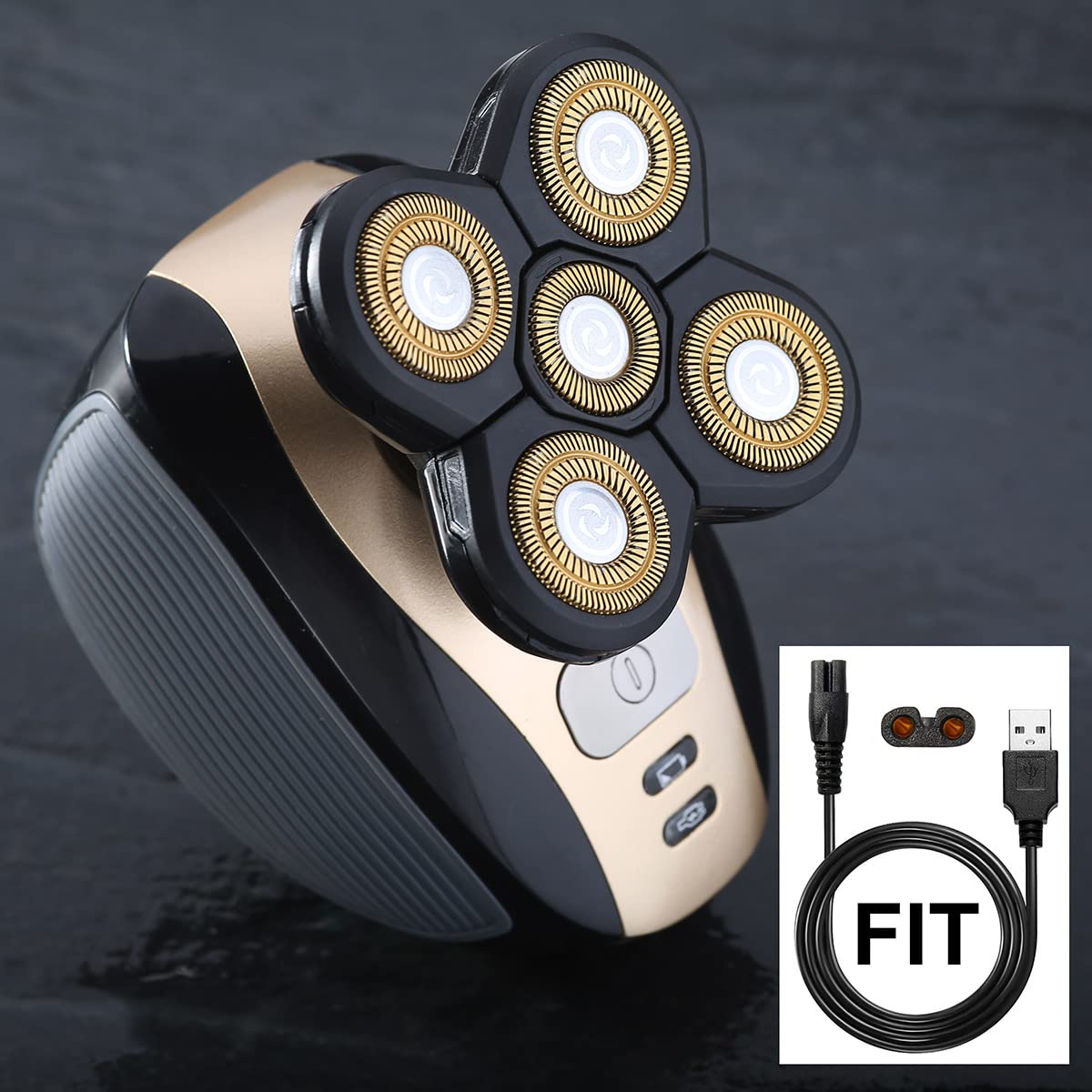 Mawaer Universal Head Shaver Power Charger Cord Compatible With Skull Shaer Freedomshaver And Some Brands., Head Shaver Charger