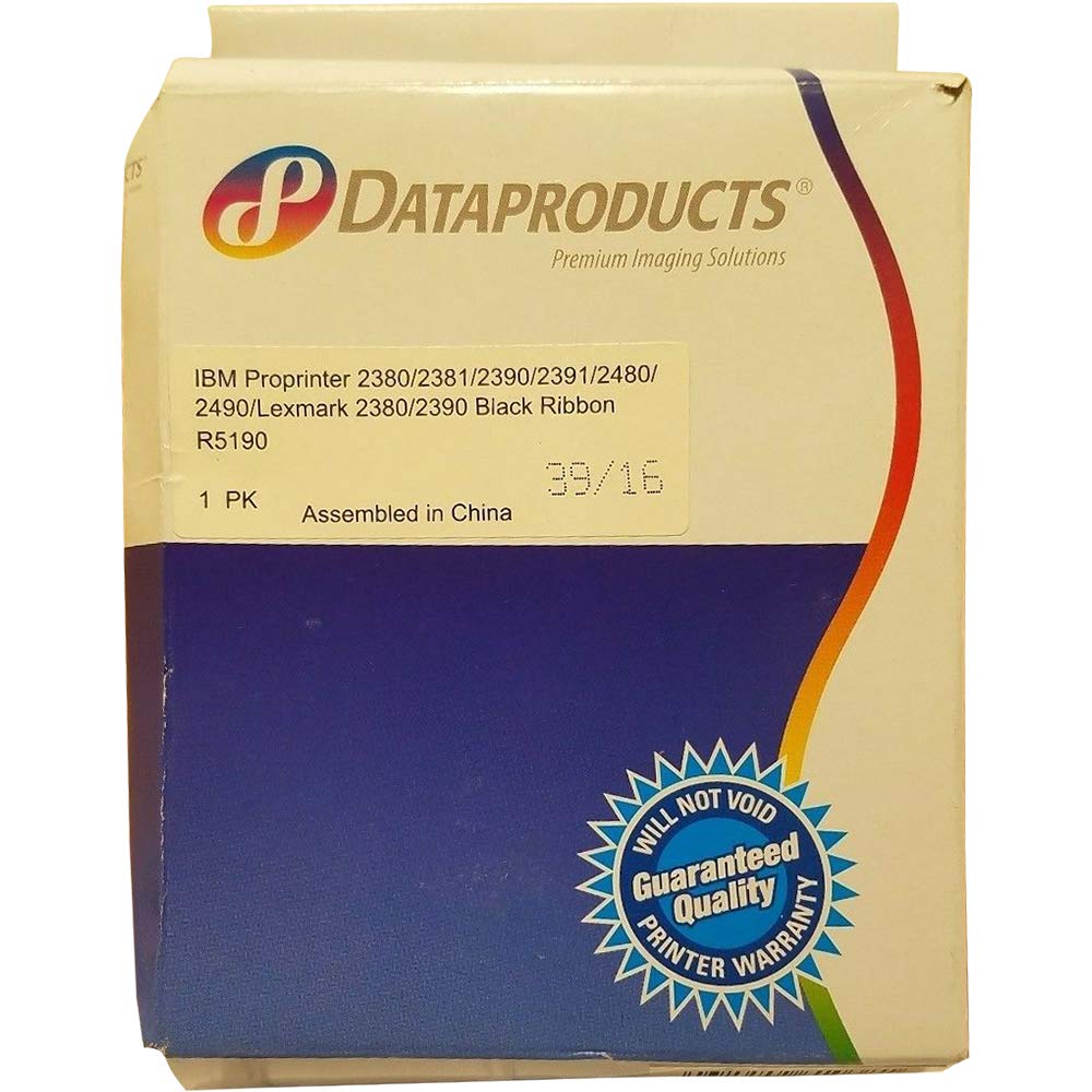 Dataproducts R5190 R5190 Compatible Nylon Ribbon With Re Inker, Black