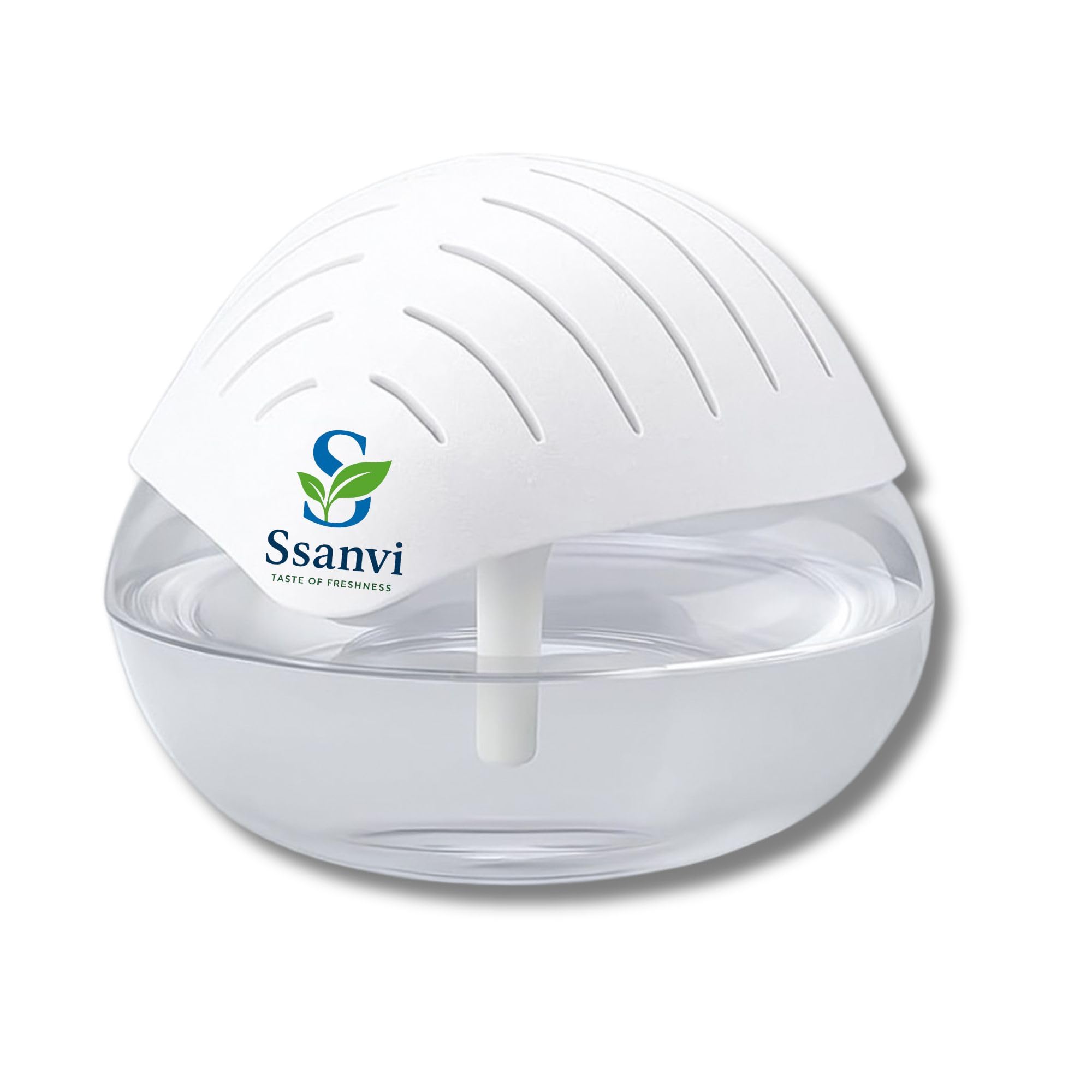 Ssanvi Hygiene Portable Room Air Purifier And Humidifier Revitalizer (24 X 24 X 21 Cm) 750 Ml (White, 750 Ml)