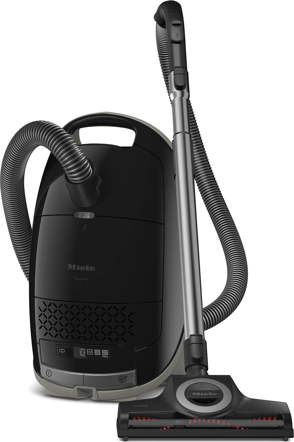 Miele New Guard M1 Cat & Dog Bagged Canister Vacuum for Pet Owners with Odor-Reducing Active AirClean Filter, TurboTeQ Floorhead