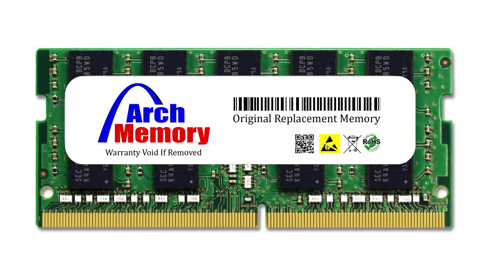 Arch Memory Replacement For D4Ecso 2666 16G 16Gb 260 Pin Ddr4 2666Mhz Ecc Sodimm Ram For Synology Nas Systems Ds1621Xs+