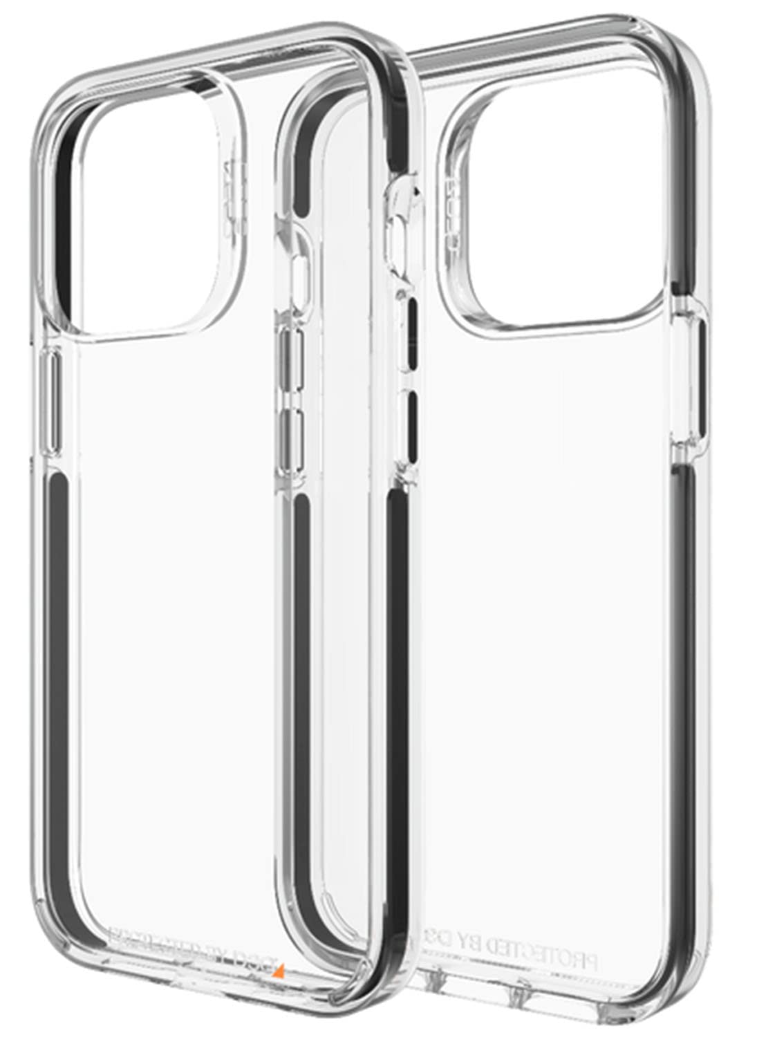 Gear4 Zagg Santa Cruz Case   Sleek, Clear Case That Highlights The D3O Protection Material   For Apple Iphone 13 Pro,Black,70200