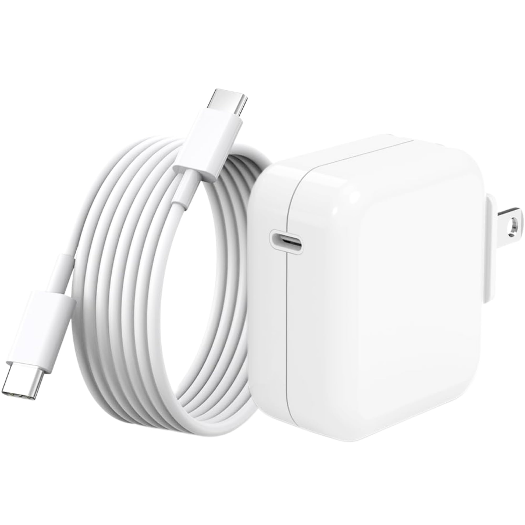 Mac Book Air Charger Fast Charging 30W USB C Power Adapter USB C Cable 10FT