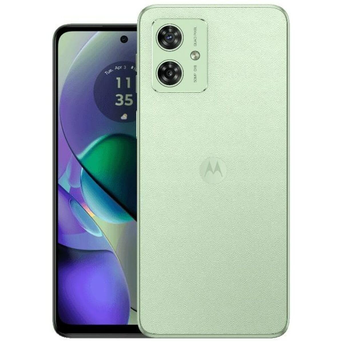 Motorola Moto G54 Dual-SIM 256GB ROM + 12GB RAM (GSM Only | No CDMA) Factory Unlocked 5G Smartphone (Mint Green) - International