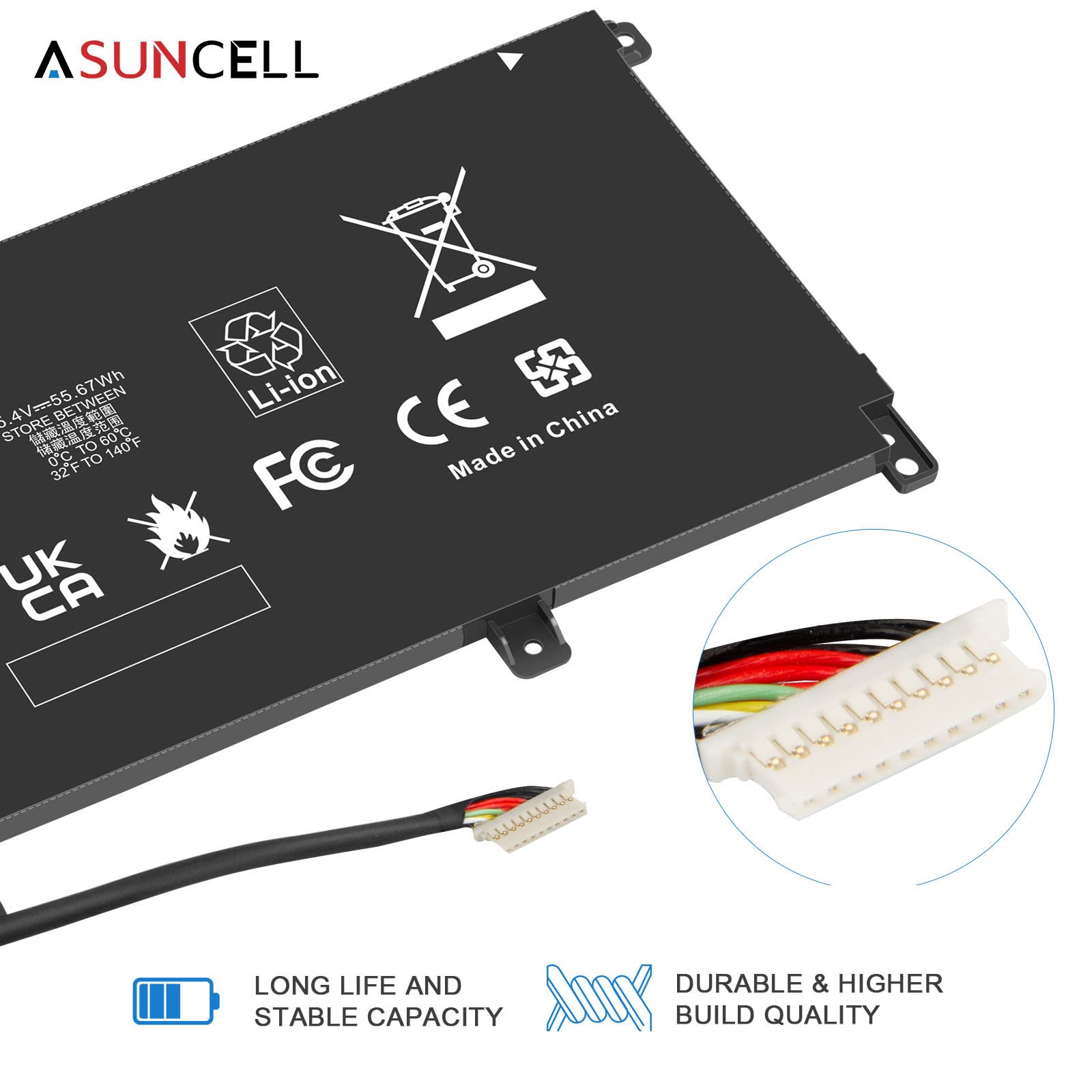 Asuncell Mb04Xl Battery For Hp Envy X360 M6 Aq105Dx M6 Aq103Dx M6 Aq005Dx M6 Aq003Dx M6 Ar004Dx 15 Aq273Cl 15 Aq100Nx 15 Aq267Cl