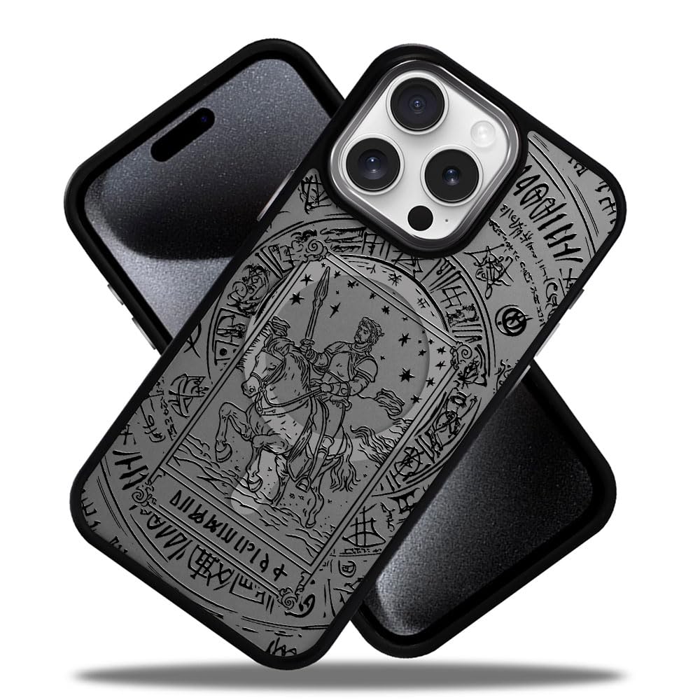 Daizag Magnetic Case For Iphone 16, [All-Around Shockproof Corners] [Compatible With Magsafe], Black Translucent Matte Cover,Got