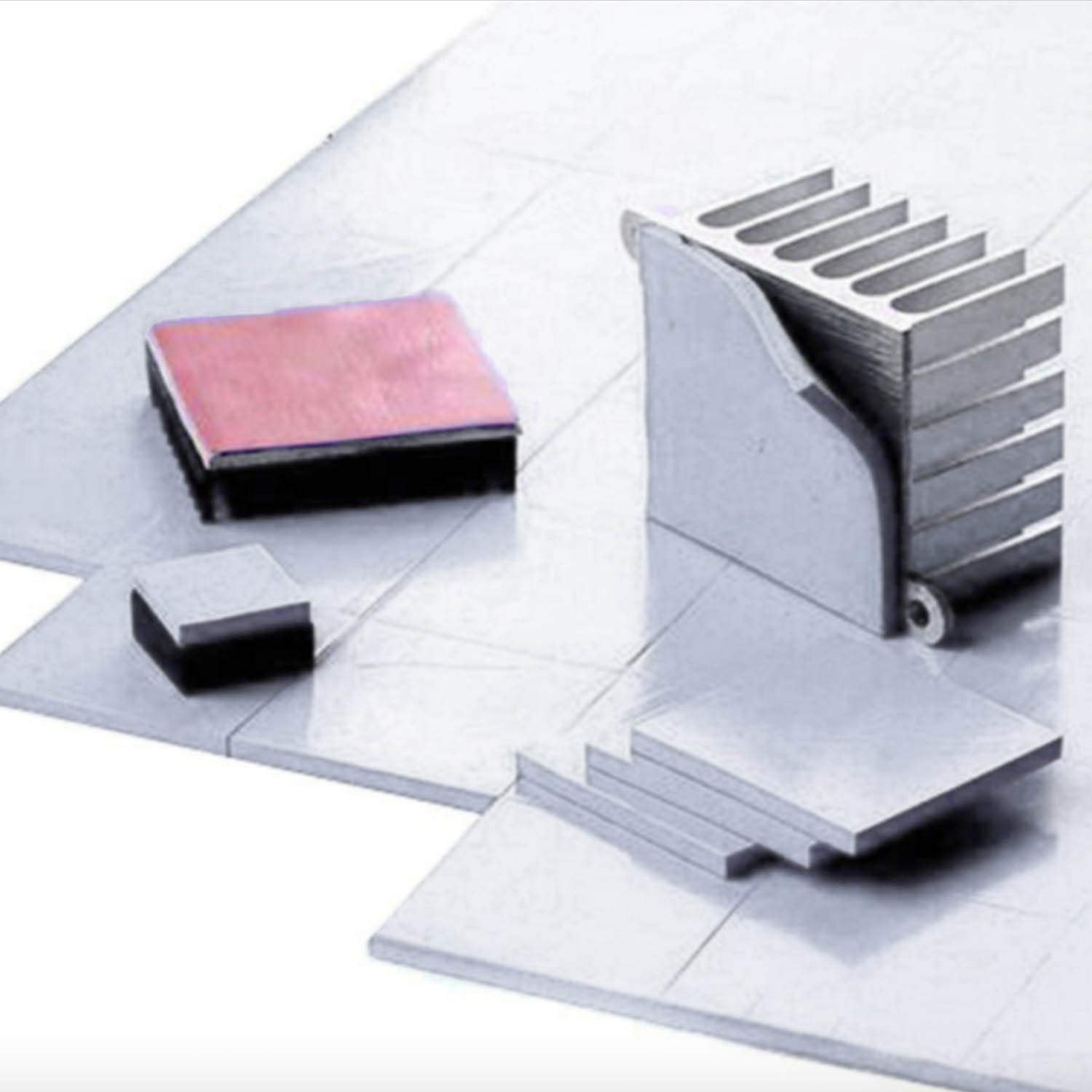 Easycargo 30Pcs Thermal Pad Multiple Sizes, Cooler Heatsink Thermal Pad, Thermal Pad For Cooling Laptop Ic Chips Nvme M.2 Ssd Heat Sink