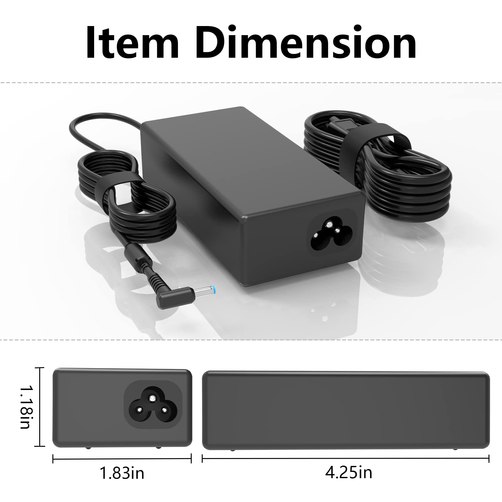 65W Ac Charger For Hp Envy X360 15 An050Nr 15 An051Dx 15M Ds0011Dx 15M Ed0023Dx 15M Ed0013Dx 15 Q002La 15 Ep0098Nr 15 Ds1063Cl 1