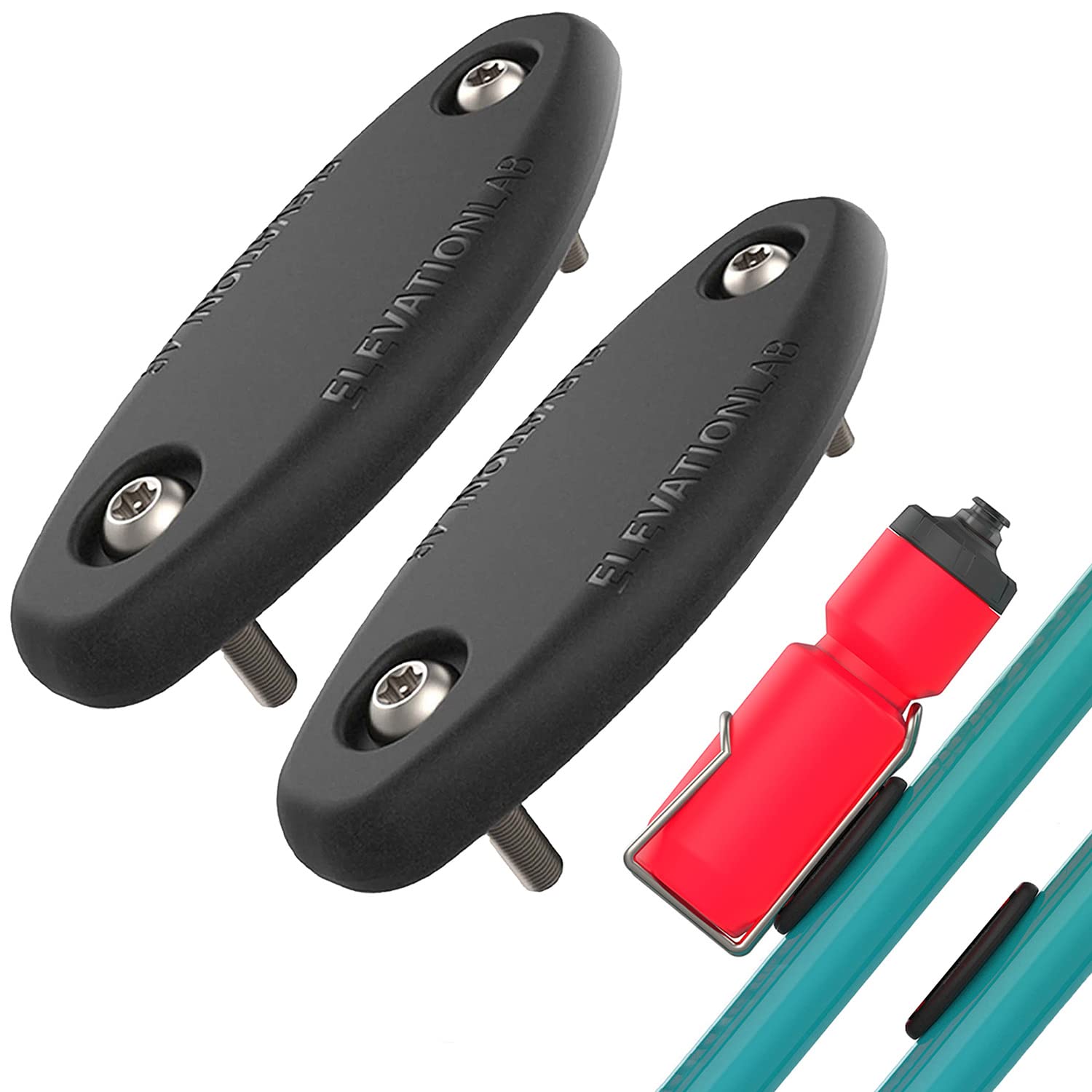 Elevation Lab AirTag Bike Security Mount - TagVault - The Waterproof AirTag Bike Holder | Hidden Under Bottle Cage or Alone | Se