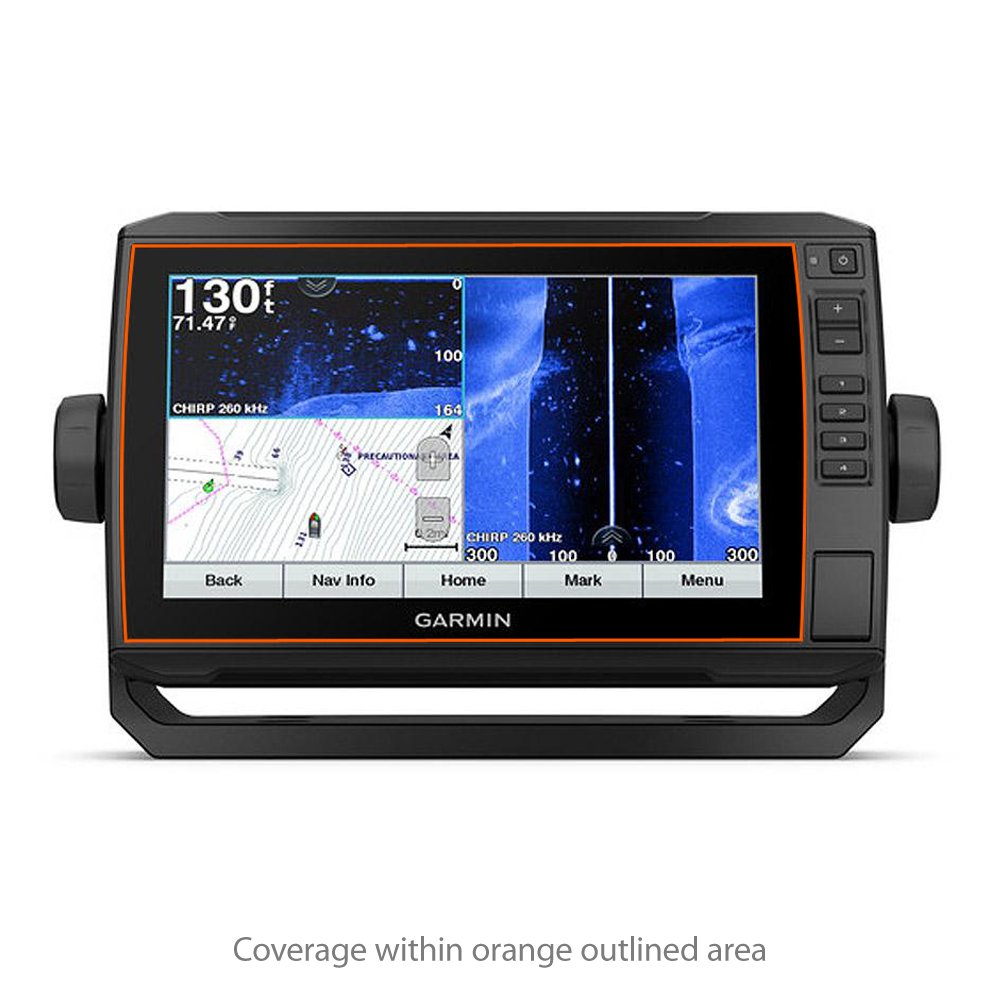 Boxwave Screen Protector Compatible With Garmin Echomap Plus 93Sv   Cleartouch Crystal (2 Pack), Hd Film Skin   Shields From Scr