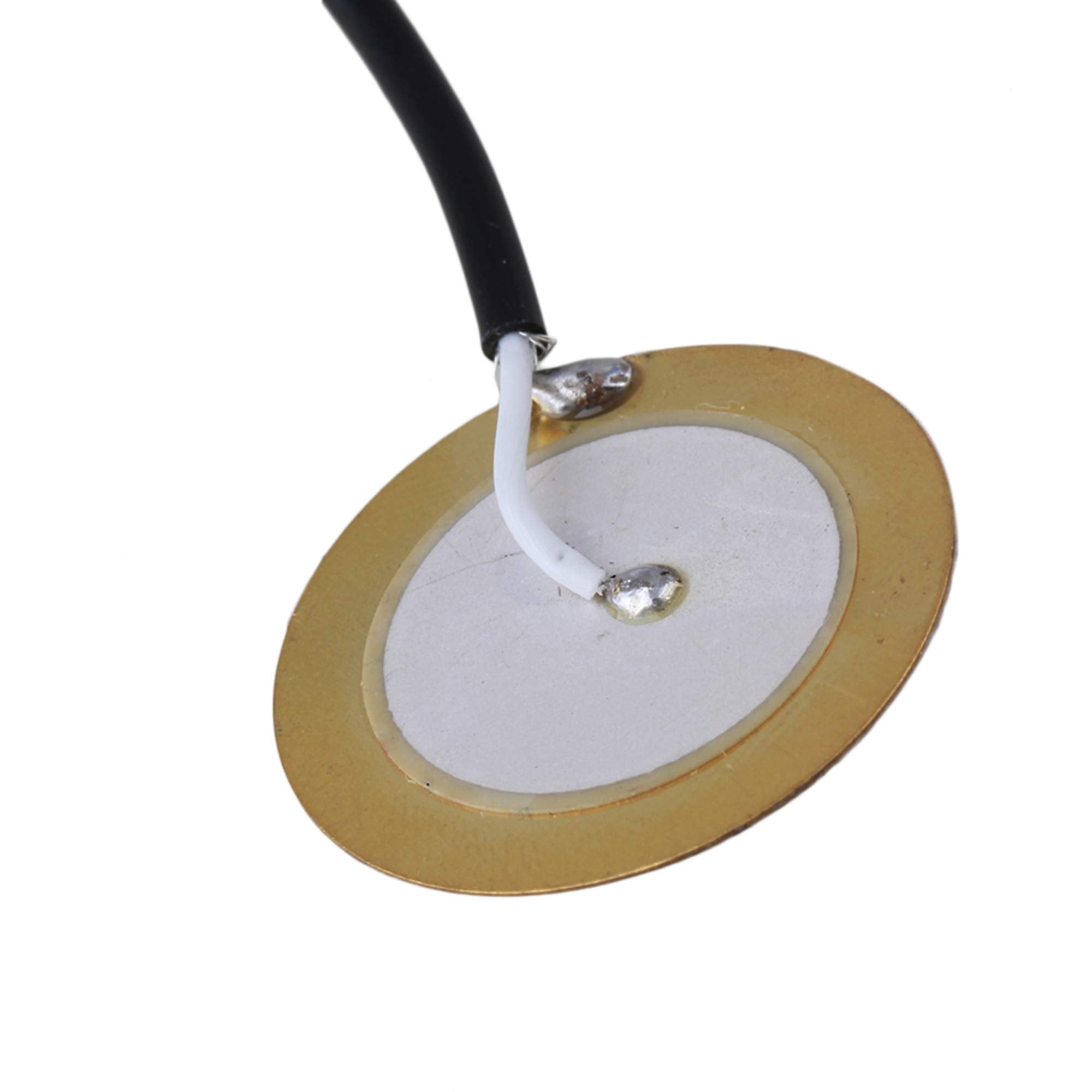 Lovermusic Piezo Transducer Microphone Pickup Jack Mic Contact Replacement For Guitar Diy