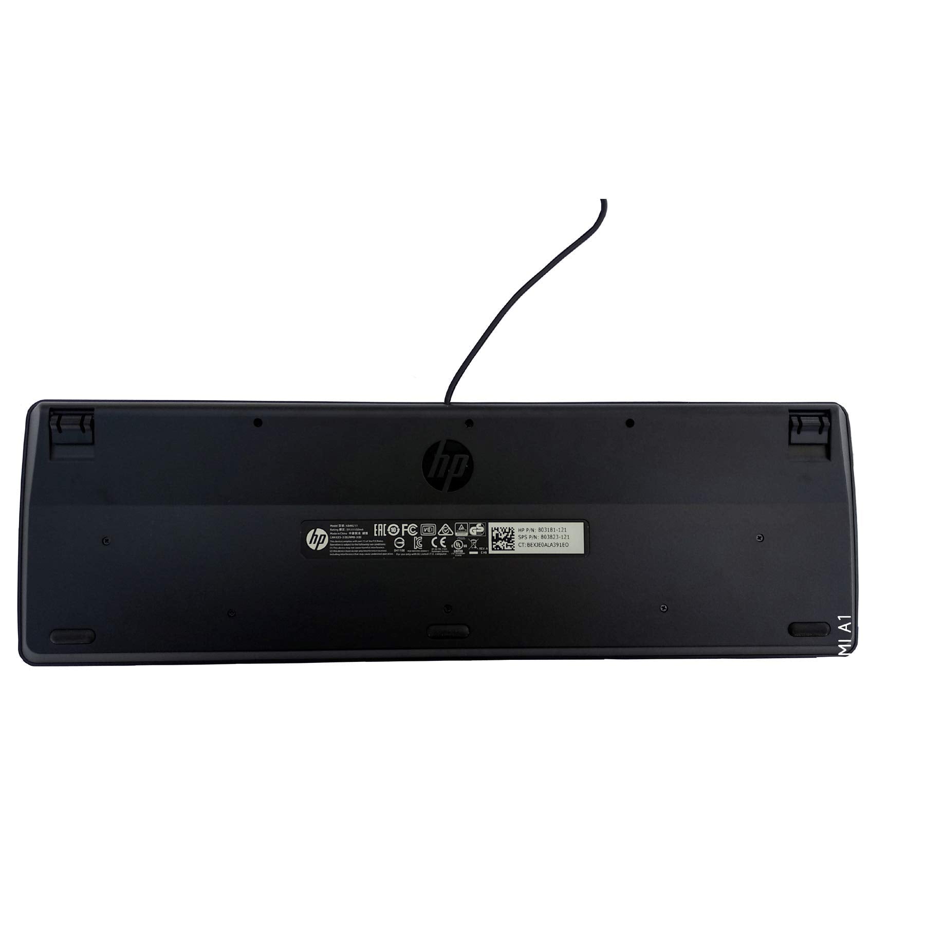 Hp Hewlett Packard Business Black Usb Slim Style Windows Enhanced Keyboard P/N 803823 001