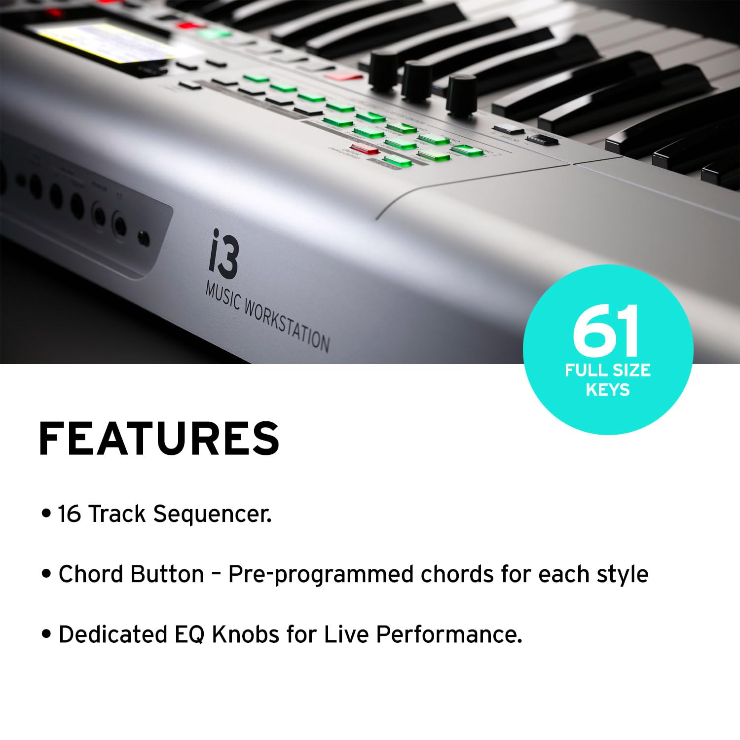 Korg, 61 Key Keyboards & Pianos, (I3Ms)