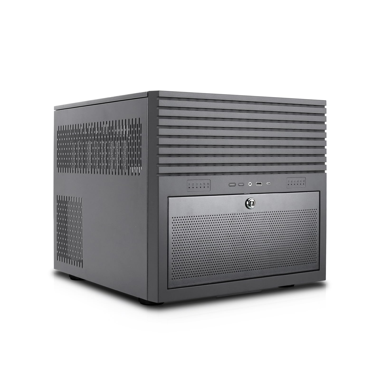 Rosewill Hearth NAS PRO | Server Chassis | Supports up to 12 x 3.5 Hot Swap HDD and 6 x 2.5 SSD | E-ATX Compatible | 5 x 120mm P