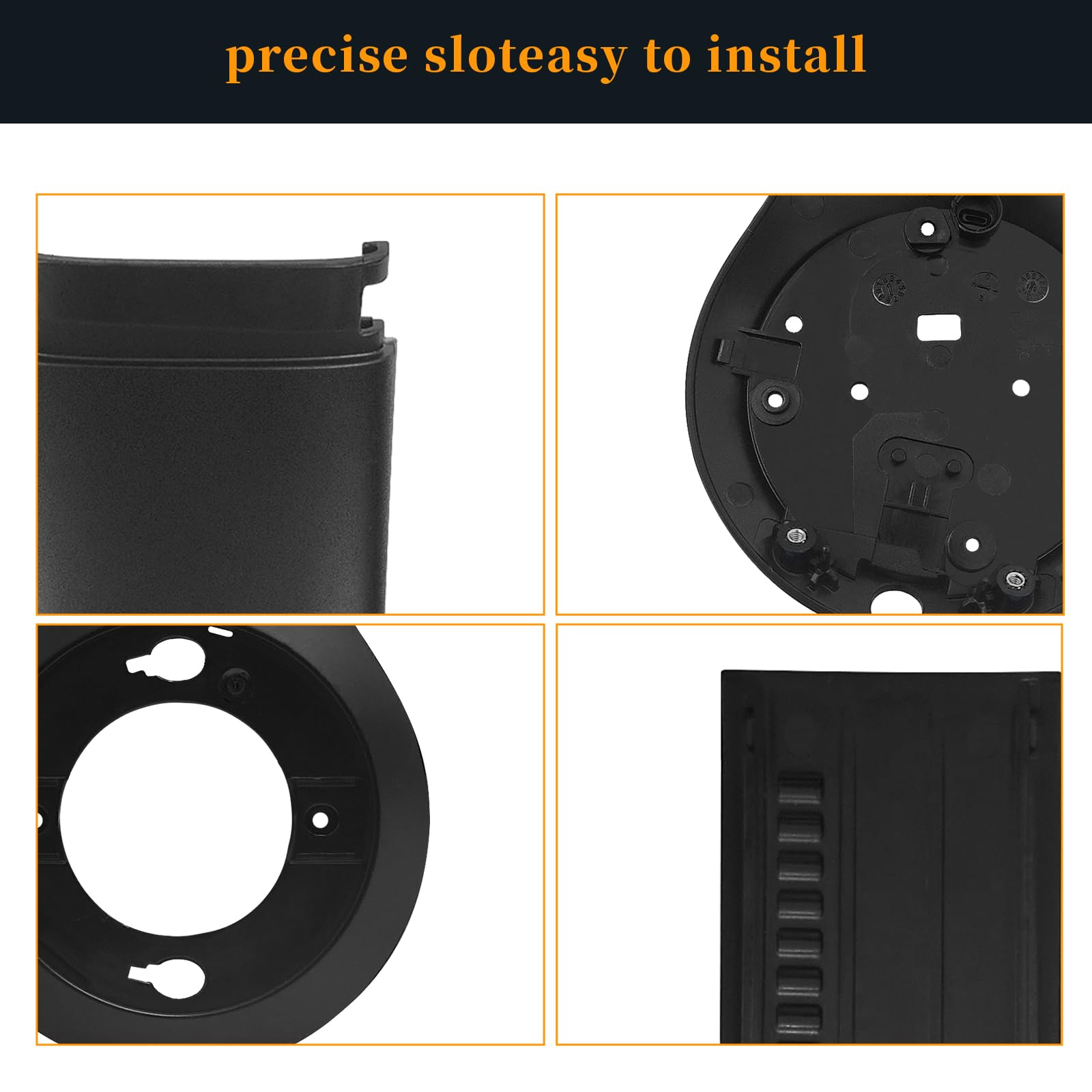 Knomix Housing Shell Including Left & Right Inside And Outside Panel Parts Accessories Replacement For Studio 3.0 Wired Wireless