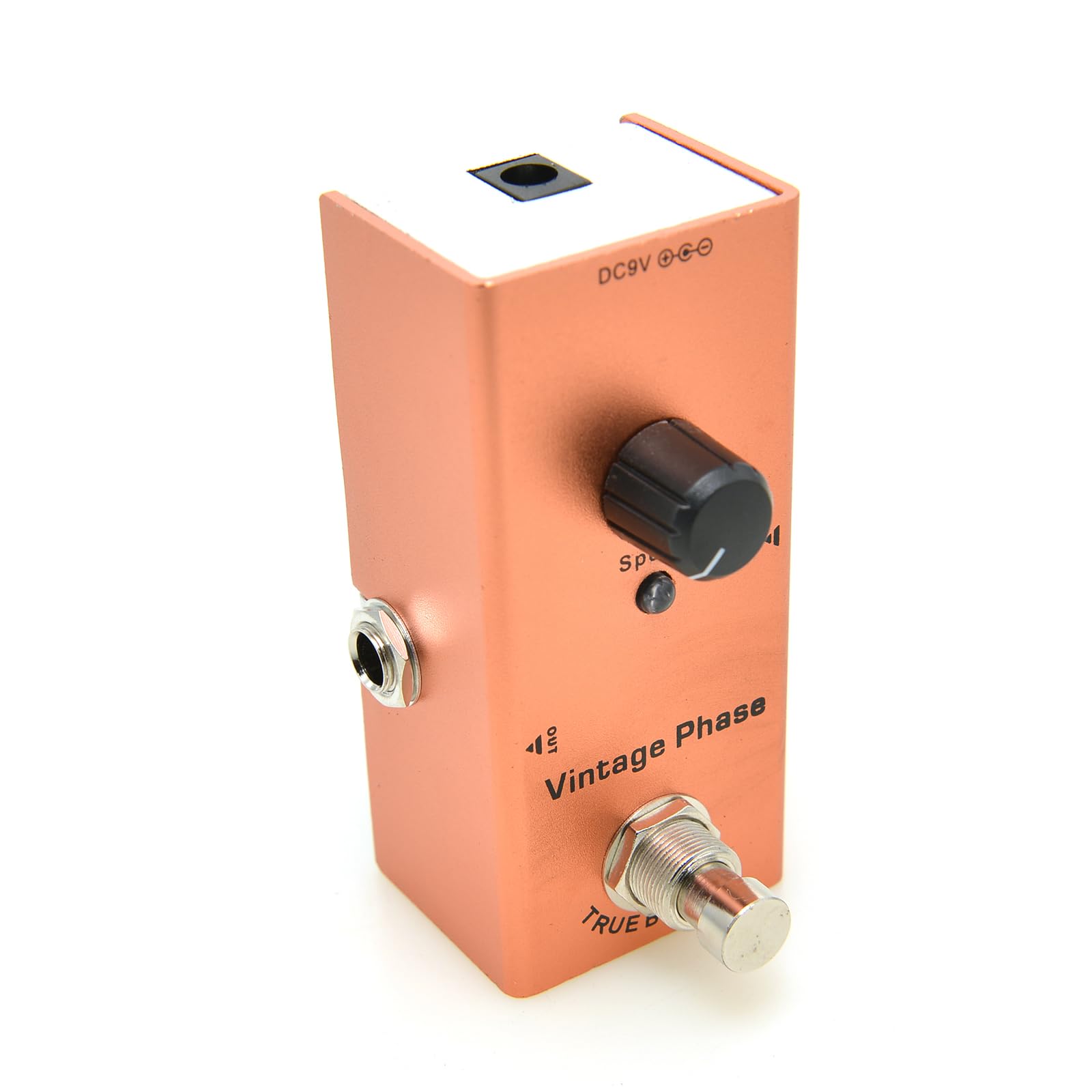 MUSIKLAN Electric Guitar Effects Pedal Mini Single Type DC 9V True Bypass (Vintage Phase)