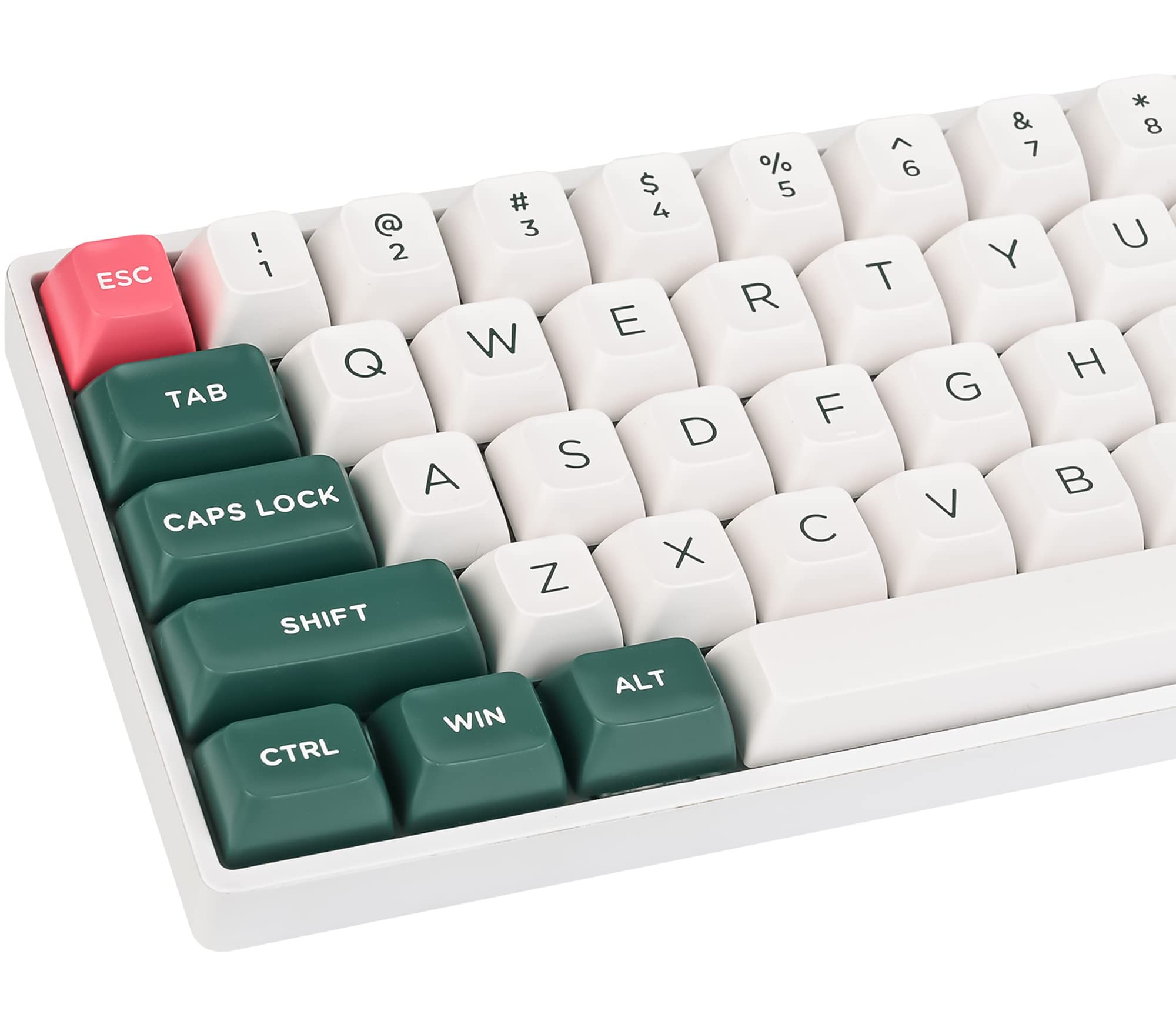 Fogruaden Custom Keycaps, Keycaps 60 Percent, 150 Keycap Set, Asa Profile Abs Double Shot Keycaps For Cherry Gateron Mx Switches
