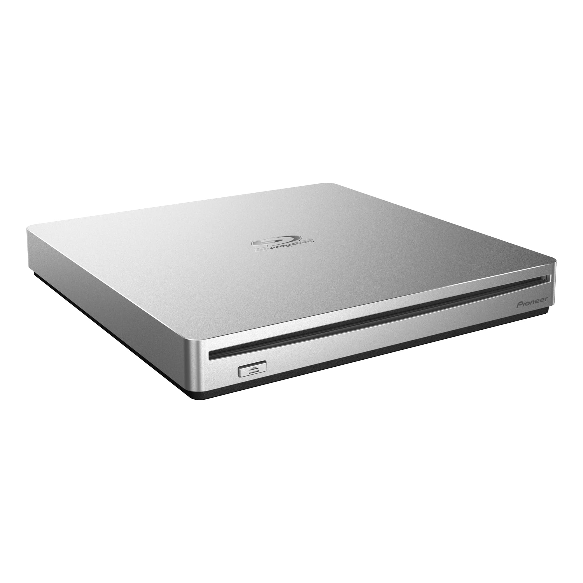 Pioneer External Blu Ray Drive Bdr Xs07S Silver Color To Match Your Computer.6X Slot Loading Portable Usb 3.2 Gen1(3.0) Bd/Dvd/C