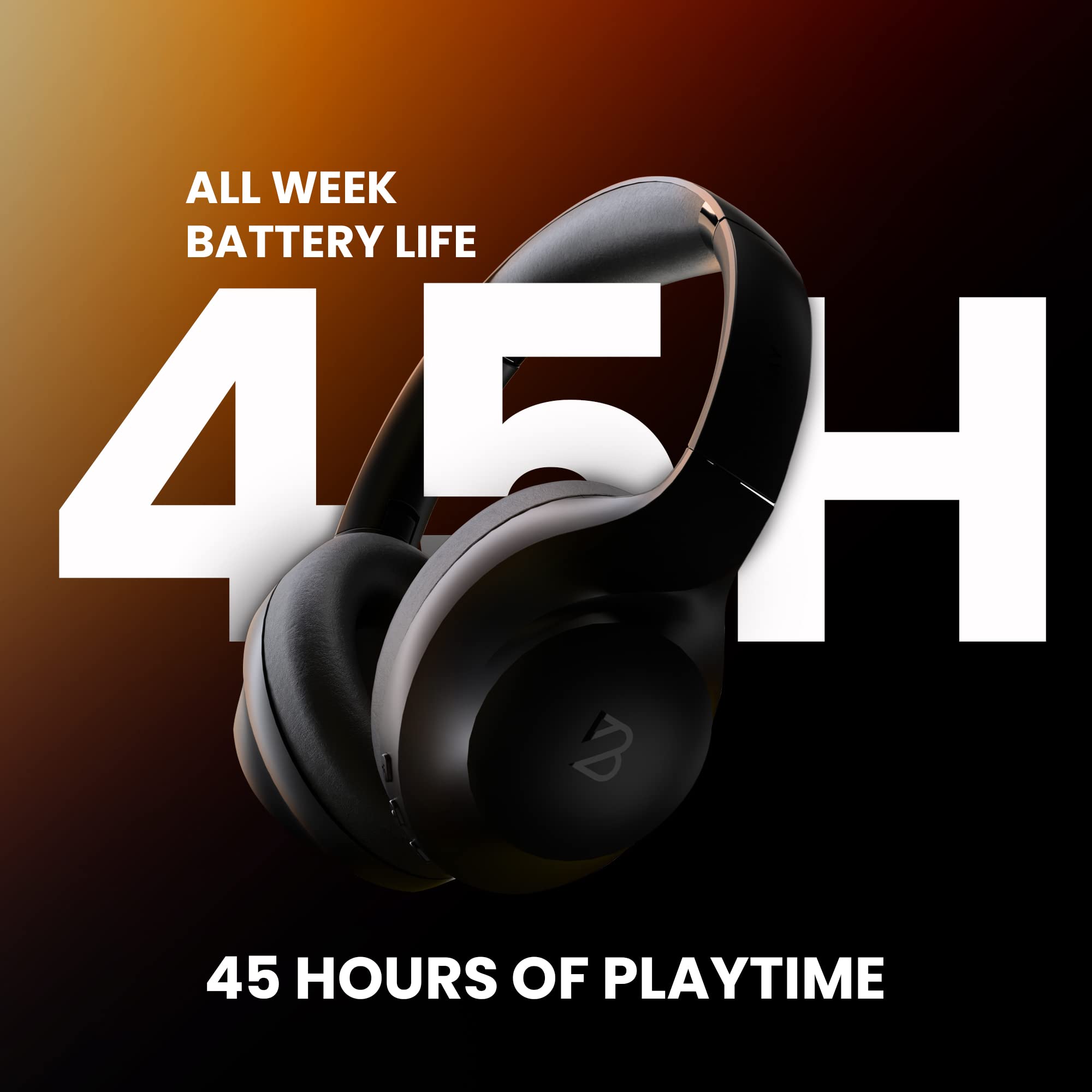 Clearcall 70 - Bluetooth Headphones With Microphone For Work - Removable Boom Mic - Over Ear Office Wireless Headsets For Comput