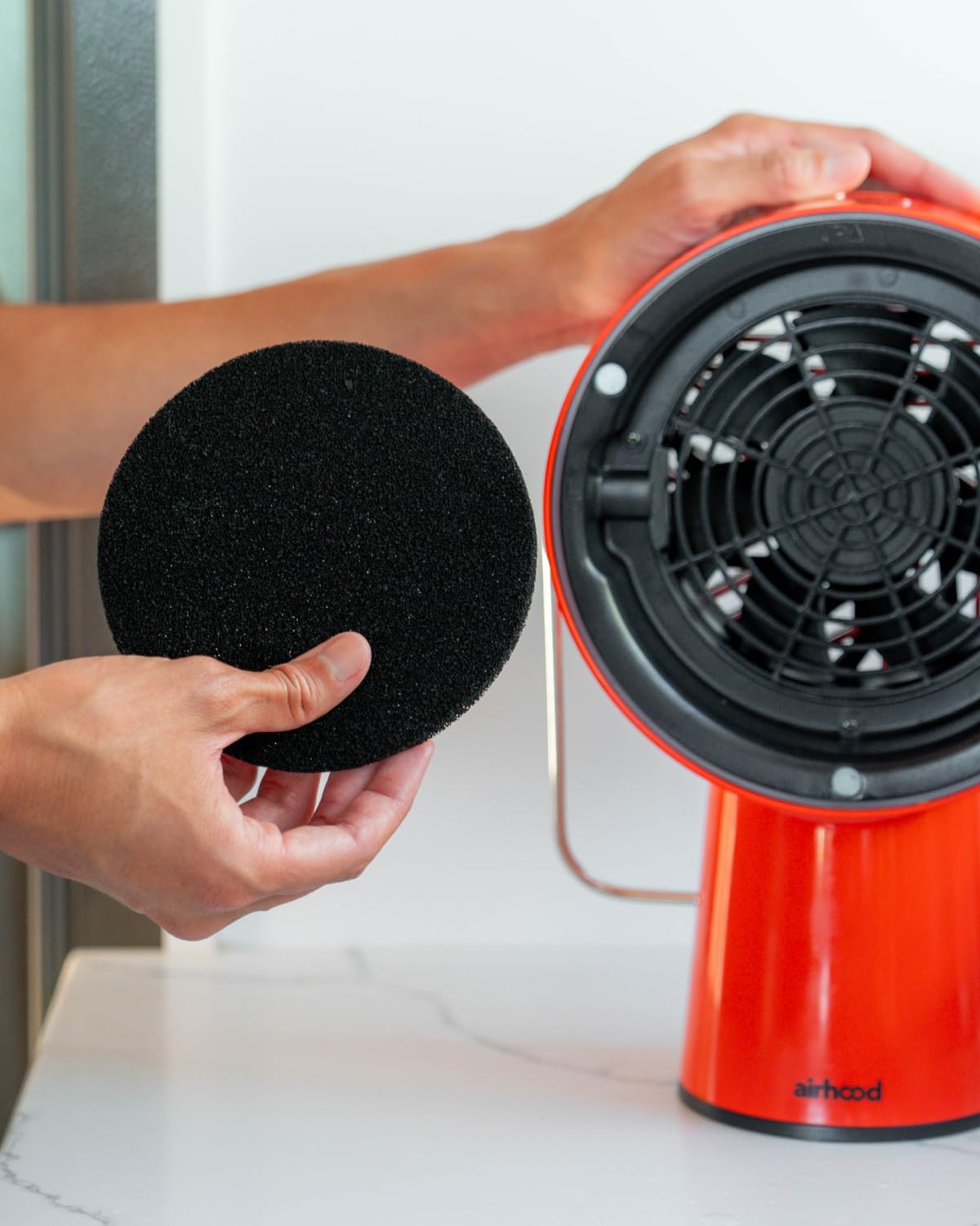 Airhood Charcoal Filter | Activated Charcoal Odor Absorber With >70% Carbon Content   5 Sheet Of Air Filter Replacement, Up To 5