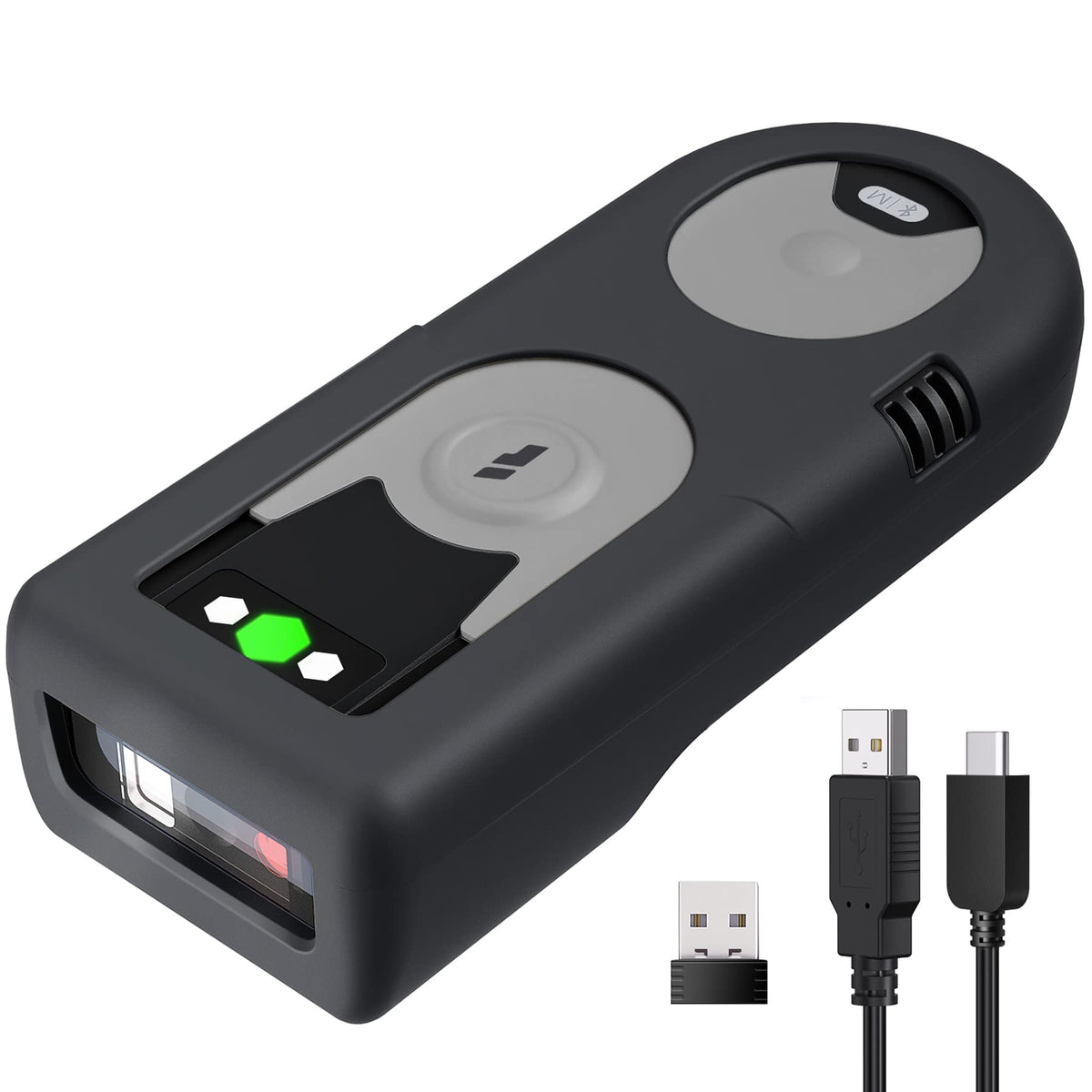 Inateck Bluetooth Scanner 1D Barcode Scanner 2.4Ghz Usb Adapter, Screen Scanning, Exclusive Shortcuts, Bcst 43
