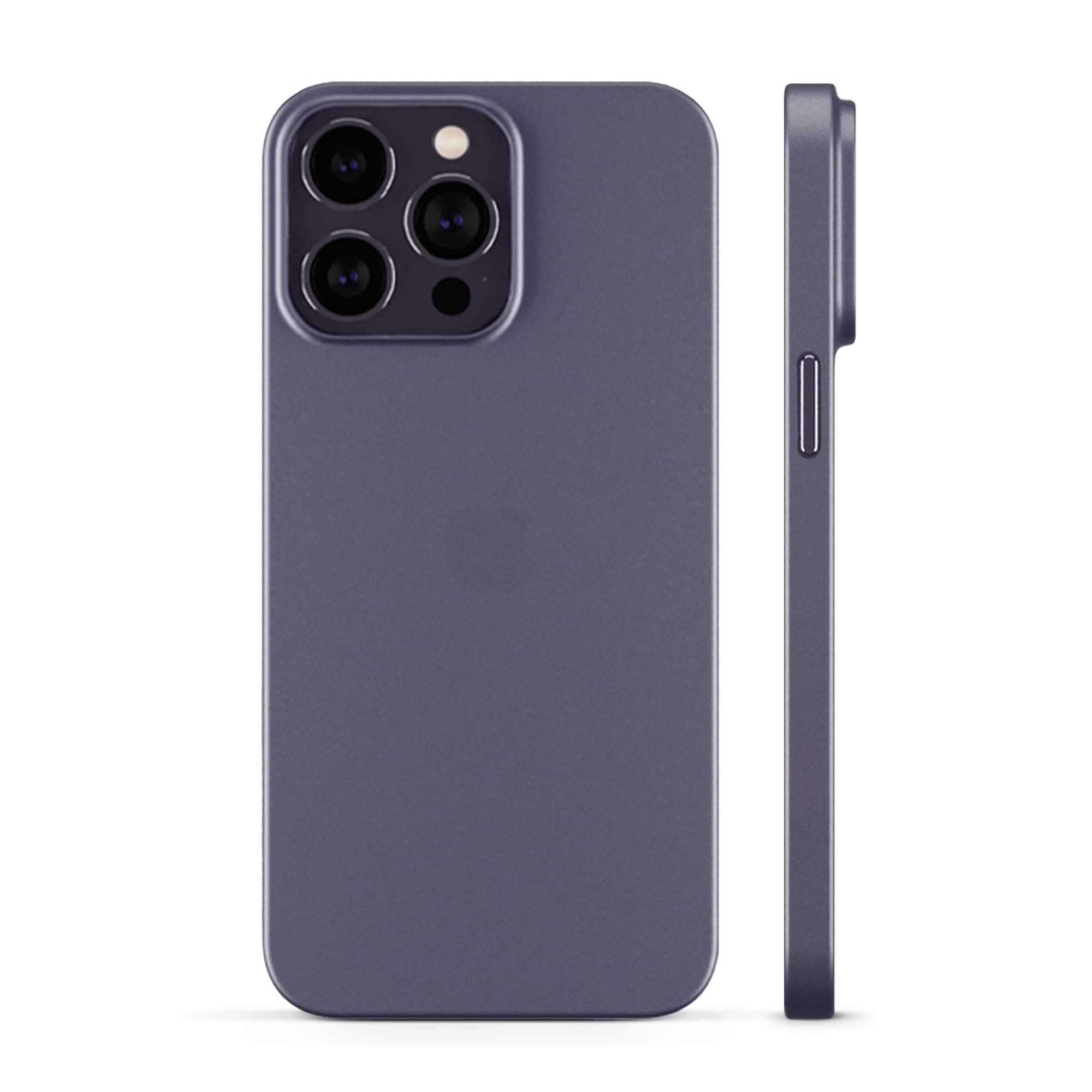 Peel Ultra Thin Iphone 14 Pro Max Case, Deep Purple   Minimalist Design | Branding Free | Protects And Showcases Your Apple Ipho