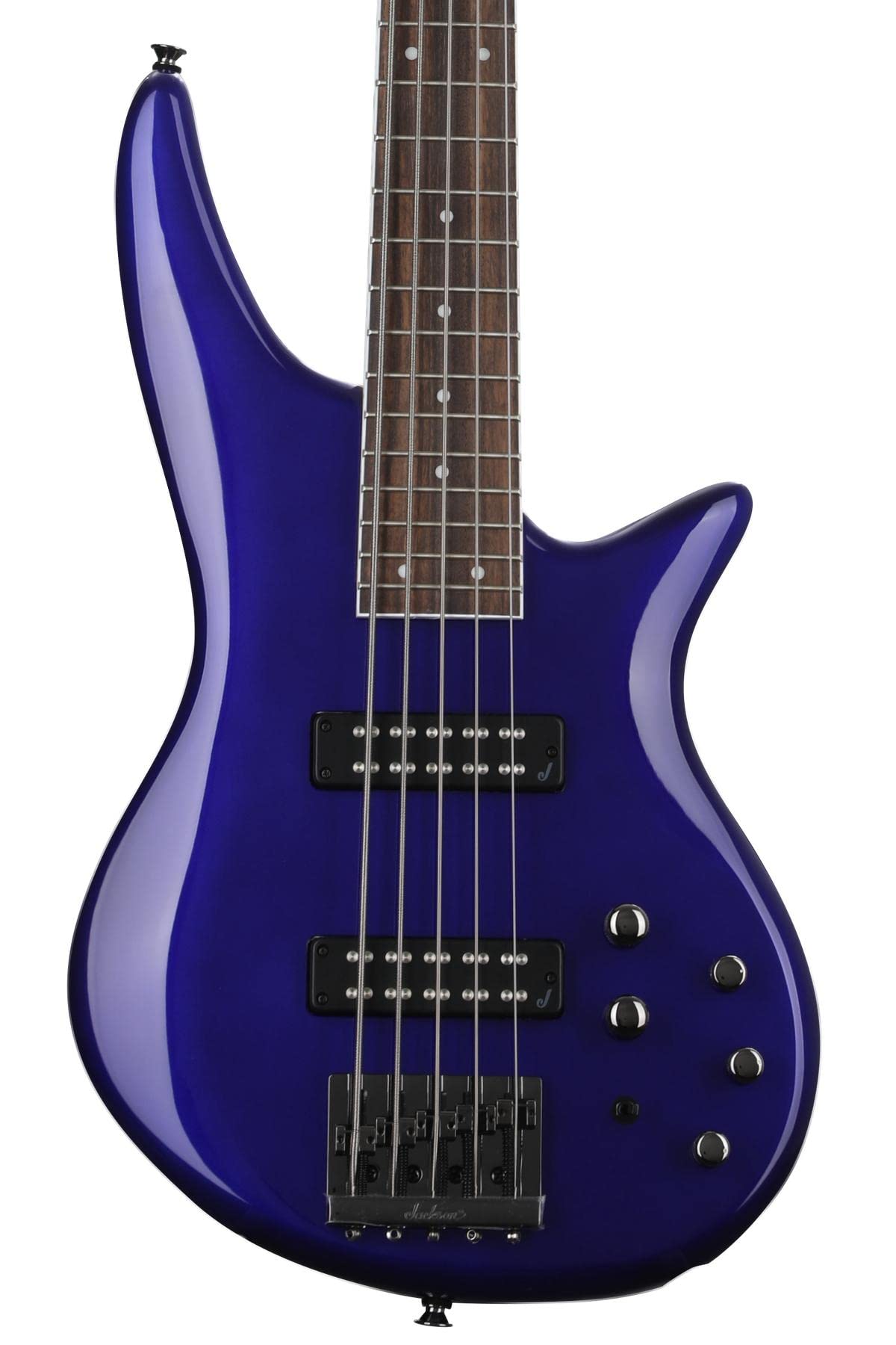 Jackson Js Series 5 String Spectra Bass Js3V, Indigo Blue, Laurel Fingerboard