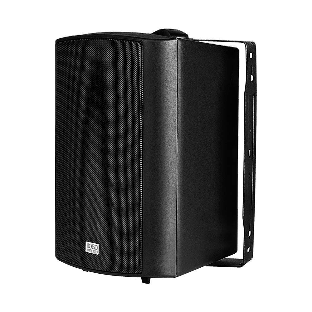 OSD Audio 70V Commercial 5.25' Patio Speaker Indoor Outdoor Pair Black AP520T