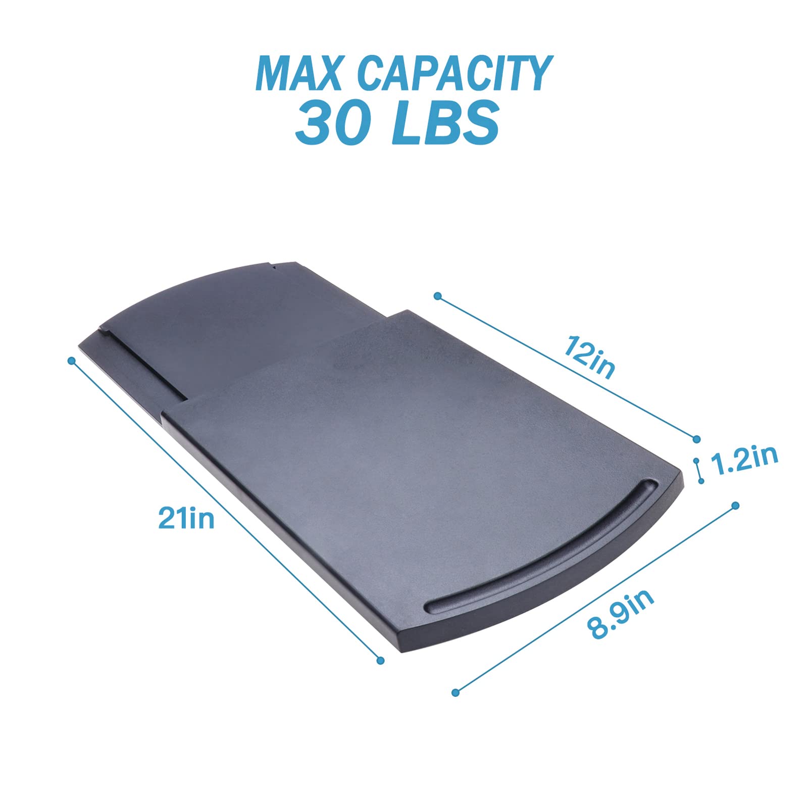 Gagaya Sliding Tray For Coffee Maker, Kitchen Appliance Moving Caddy, Countertop Storage Mat With Smooth Rolling Wheels For Blen