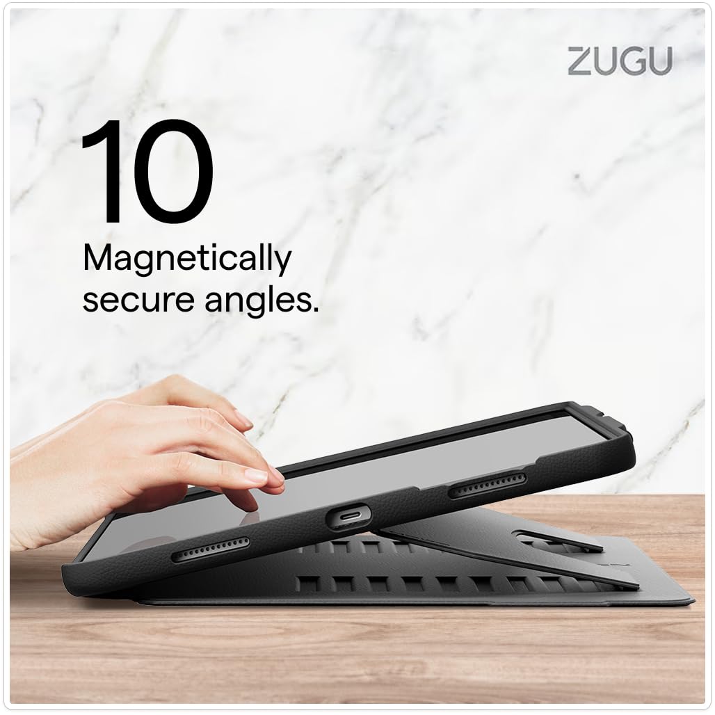 Zugu Case For Ipad Pro 13 (M4) 2024, Slim Protective Cover With Apple Pencil Holder, Auto Wake/Sleep, Multiple Viewing Angles, I