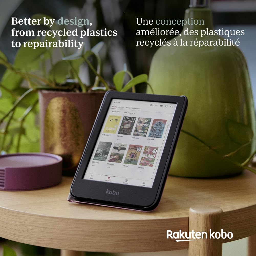 Kobo Clara Colour | Ereader | 6    Glare Free Colour E Ink Display | Dark Mode Option | Waterproof | Audiobooks | 16Gb Of Storag