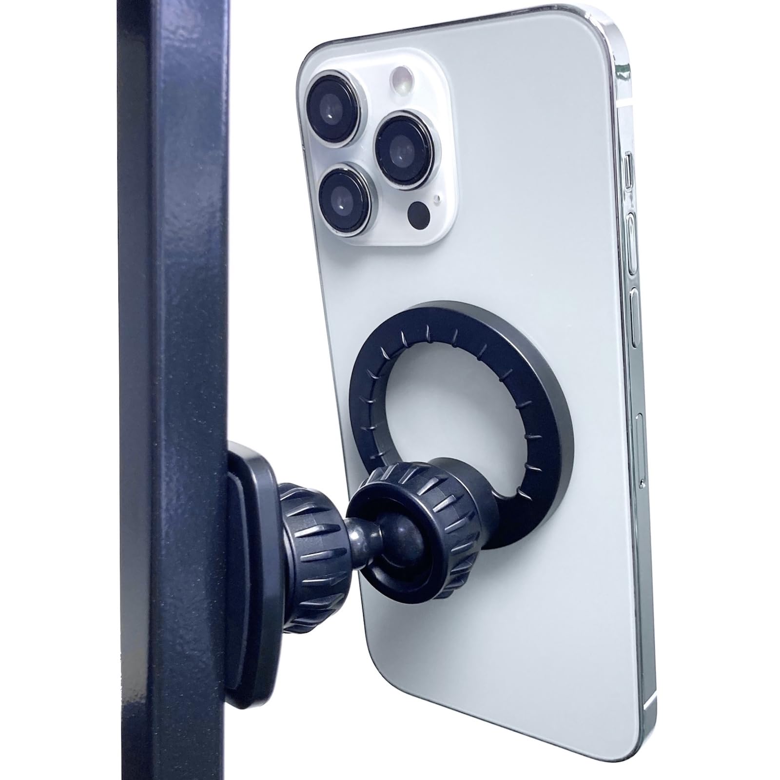 Armolabx Gym Magnetic Phone Holder Mount For Magsafe, Dual Magnetic Phone Holder For Gym Attach To Metal Surface, Gym Phone Hold