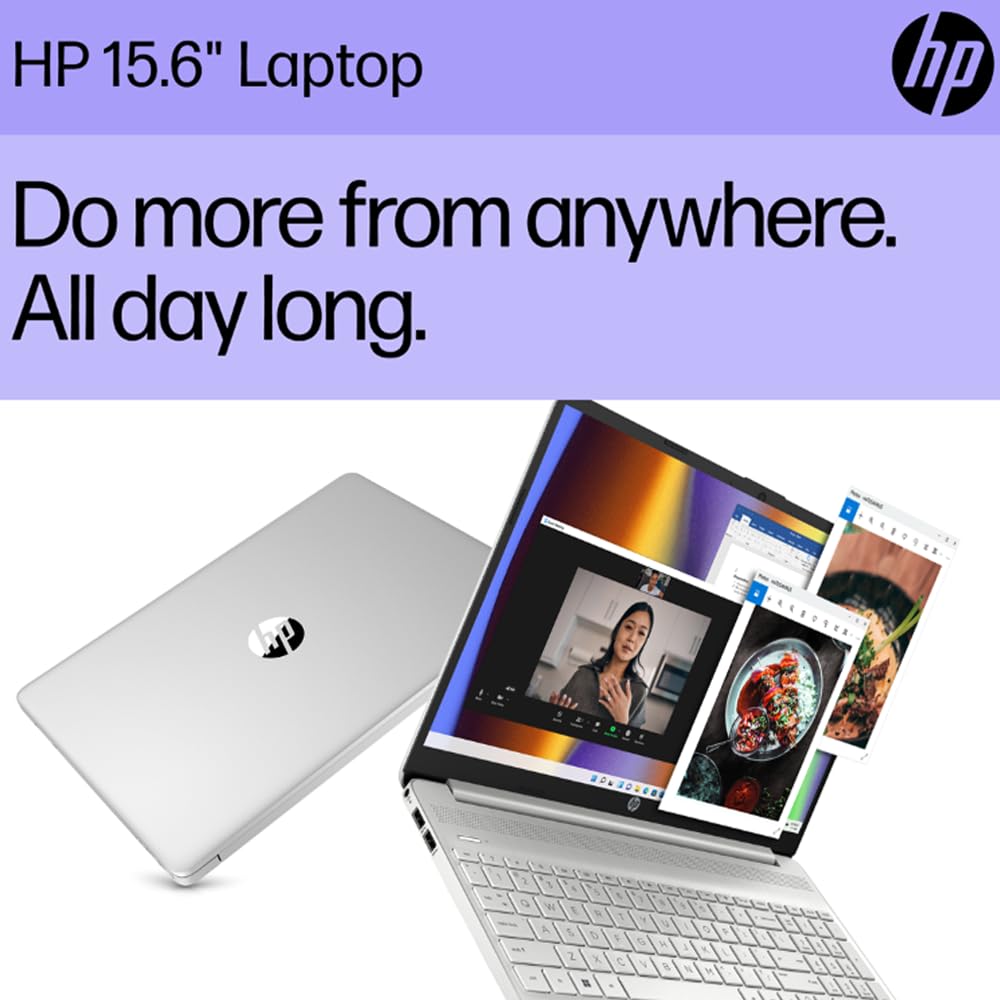 Hp 15 Laptop (15.6 Hd Display, Intel Core I3-1215U (> I5-1235U), 32Gb Ram, 1Tb Ssd) Home & Business, 10.75-Hr Battery Life, Nump