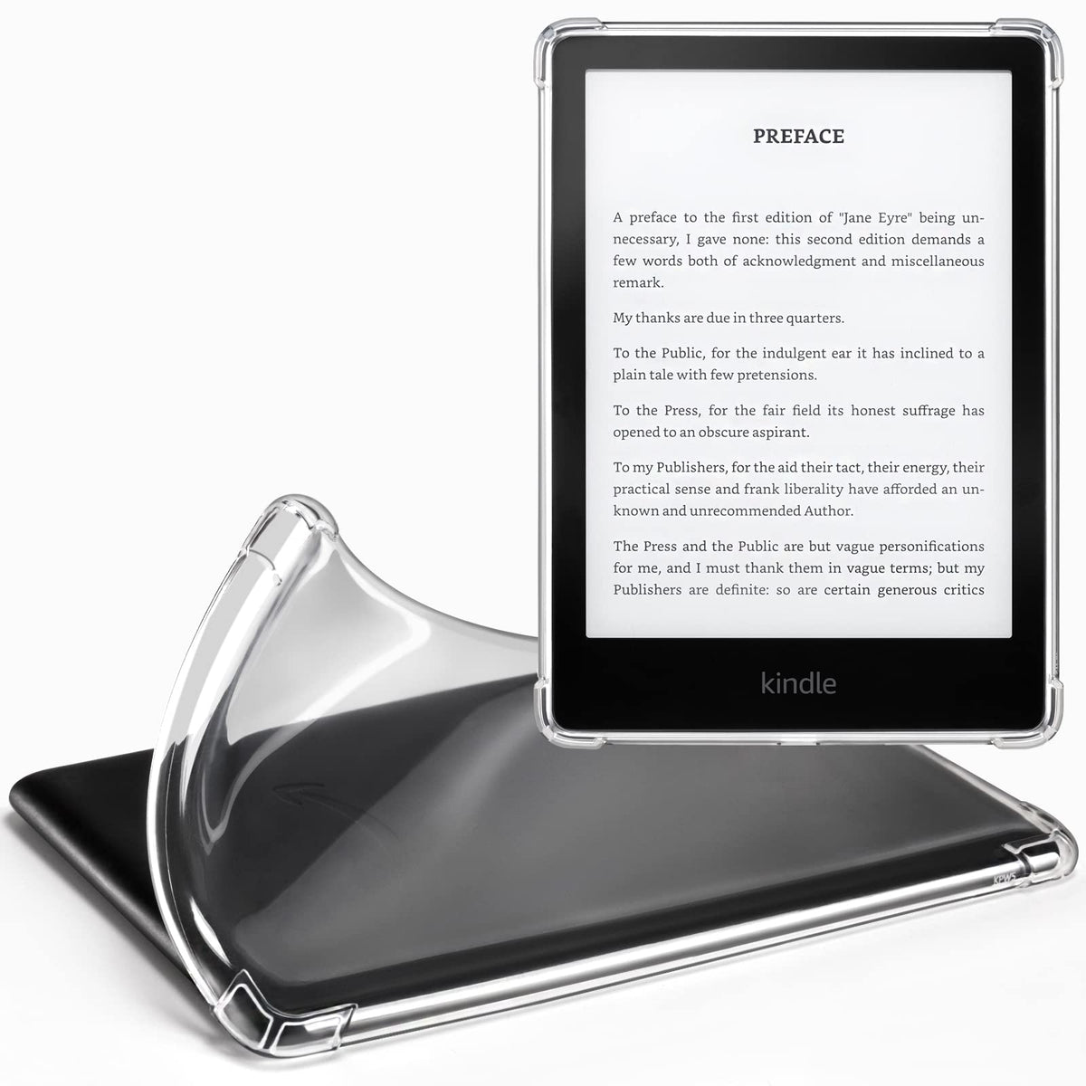 Cobak Clear Case For All-New Kindle Paperwhite 11Th Gen 2021 & Signature Edition(6.8'') - Lightweight, Scratch-Proof Silicone Ba