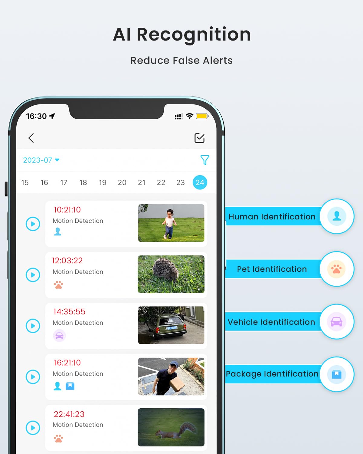 Iegeek Security Cameras Wireless Outdoor 2 Pack, 2K Wifi Surveillance Camera For Home Security, Battery Powered Security Cameras With Siren & Spotlight, Ai Detection, App For Phone, Ip65 Waterproof