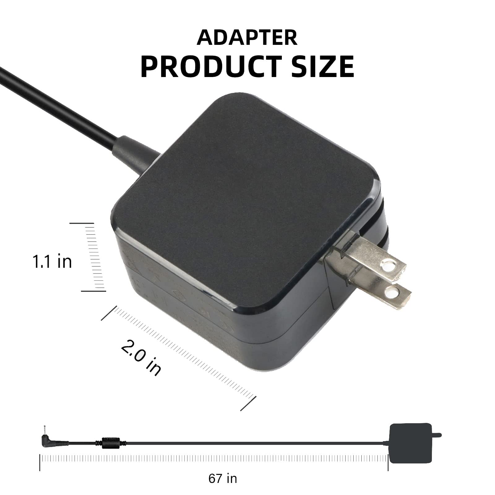 Xe500C13 Charger For Samsung Chromebook 3 2 500C Xe501C13 Xe500C13 K02Us Xe500C13 S02Us Xe500C12 W14 026N1A Pa 1250 98 Chrome Book Xe303C12 Xe503C12 Xe503C32 Ac Adapter Laptop Power Cord 12V 26W