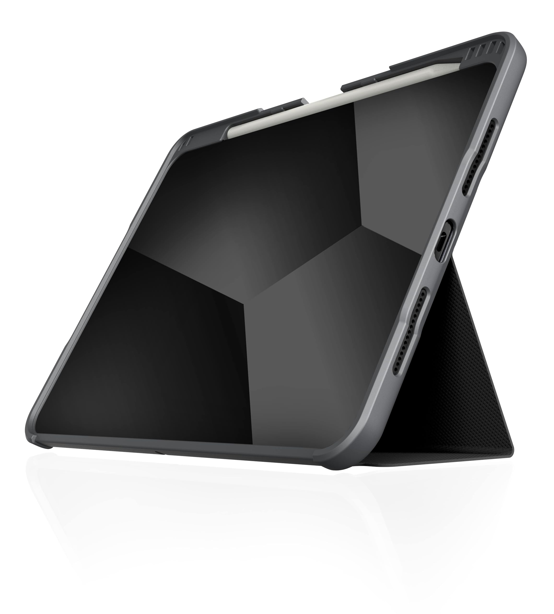 Stm Dux Plus For Apple Ipad Pro 11'' M4 2024   Ultra Protective Case, Clear Transparent Back, Military Drop Test Certified W/App