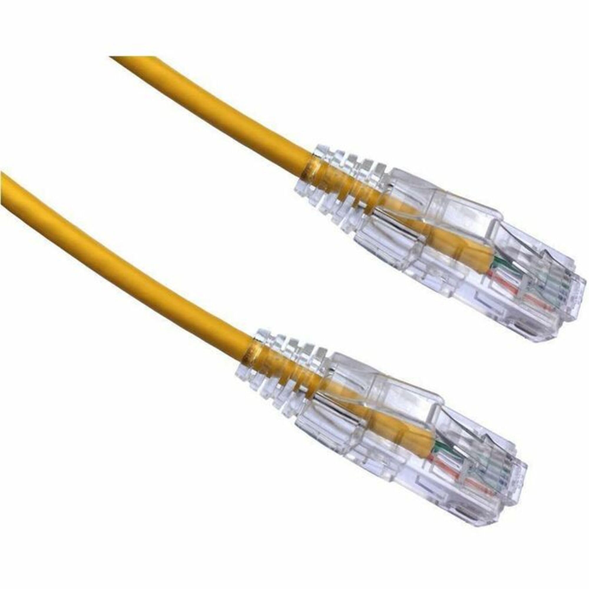 Axiom 4Ft Cat6A Bendnflex Cab (Yellow)