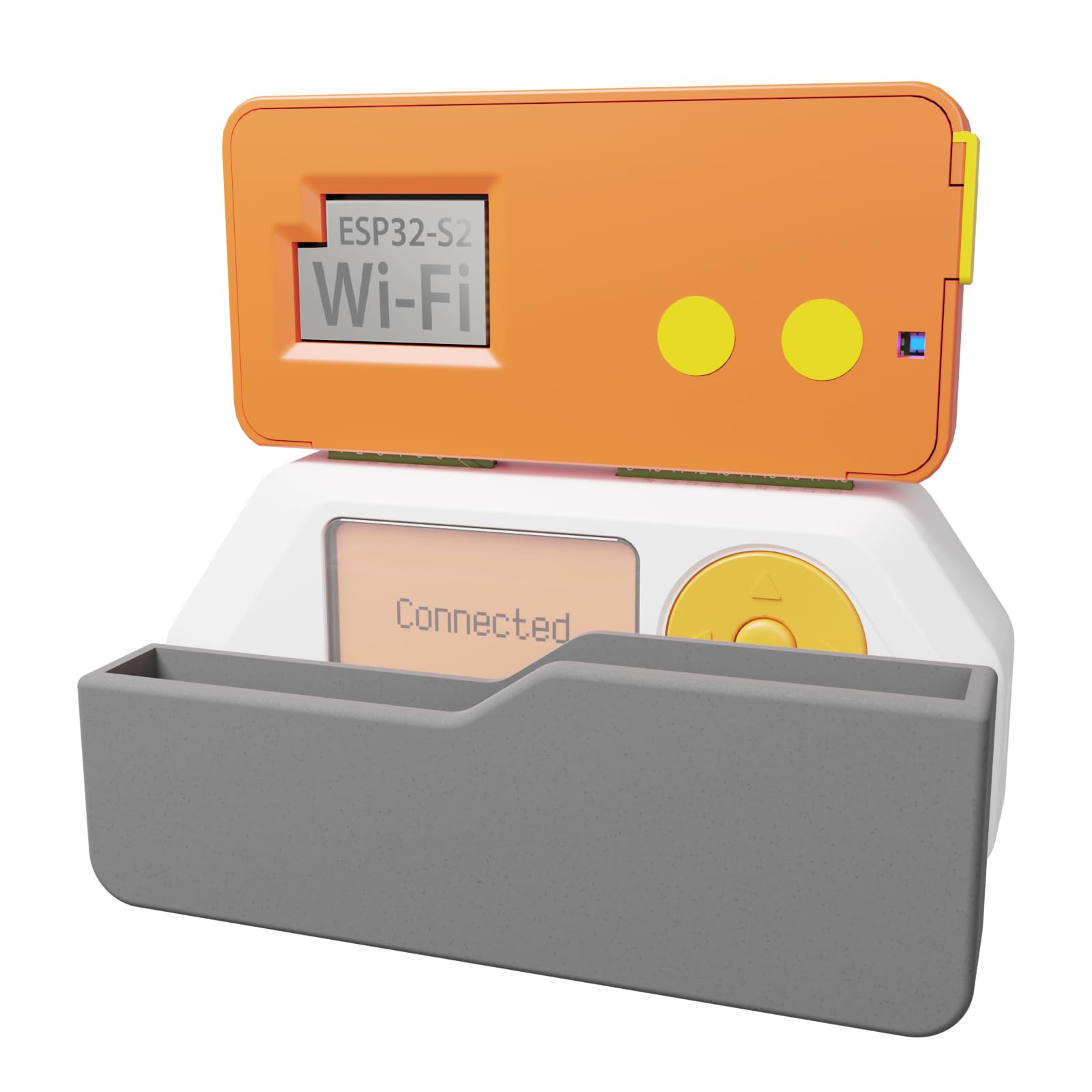 Hcjyc Protection Case For Flipper Zero Wi-Fi Dev Board V1 Esp32-S2  Accessories Compatible With Flipper Zero Wifi Dev Board - Orange -Like New