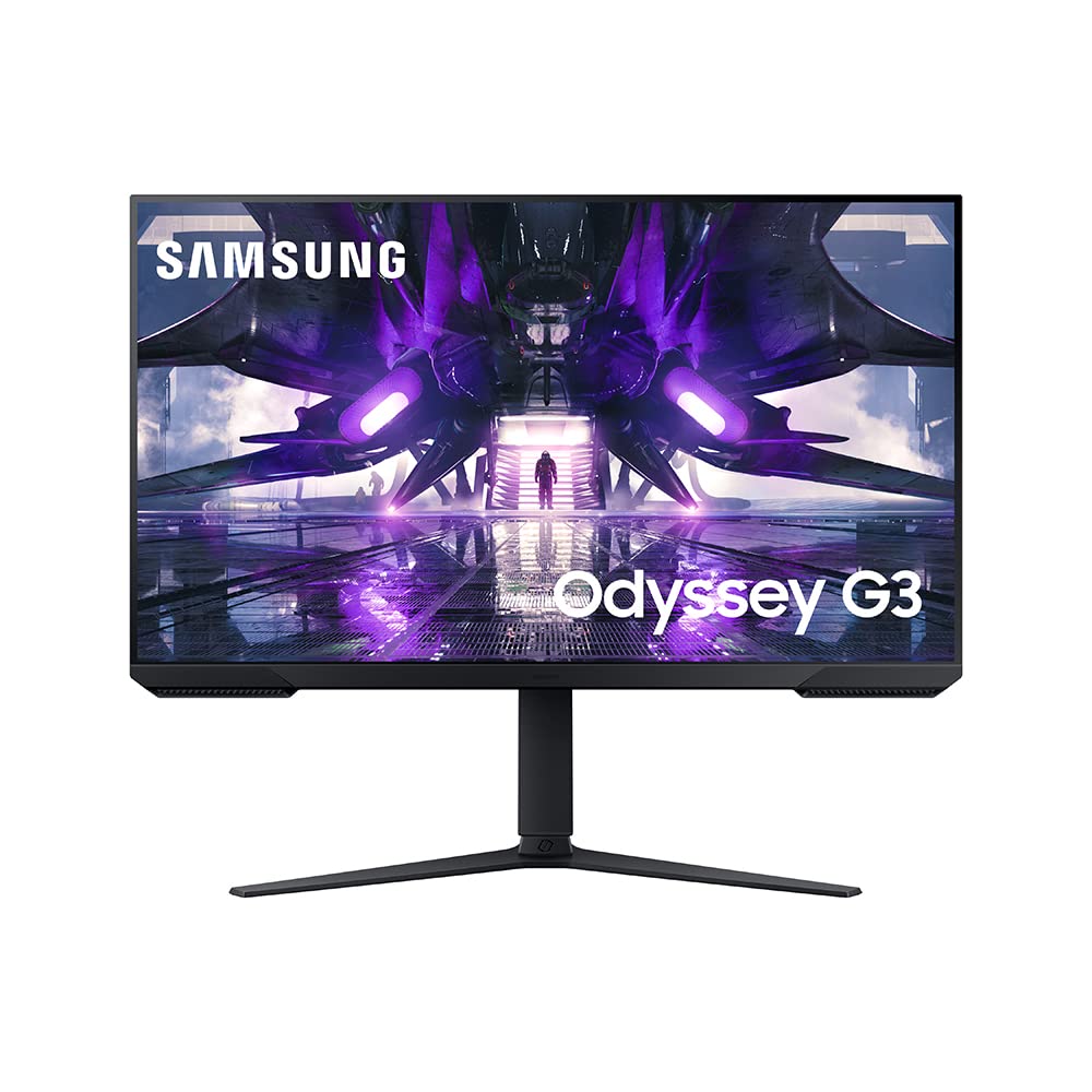 Samsung 32'' Odyssey G32A Fhd 1Ms 165Hz Gaming Monitor With Eye Saver Mode, Free Sync Premium, Height Adjustable Screen For Game