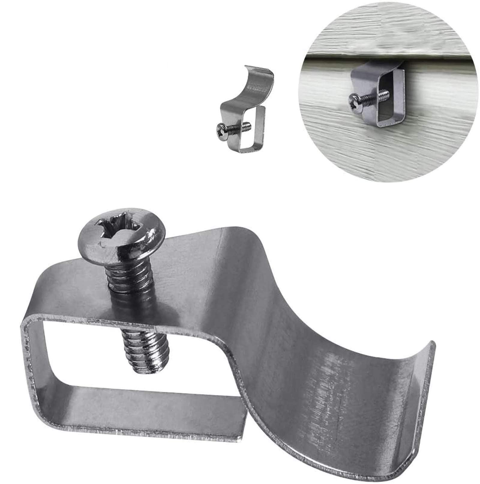 (10 Pack) Blink Outdor Camera Mount Vinyl Siding Clips Hooks,No Hole Needed Outdoor Siding Screws Hanger Bracket For Mount Home Security Camera