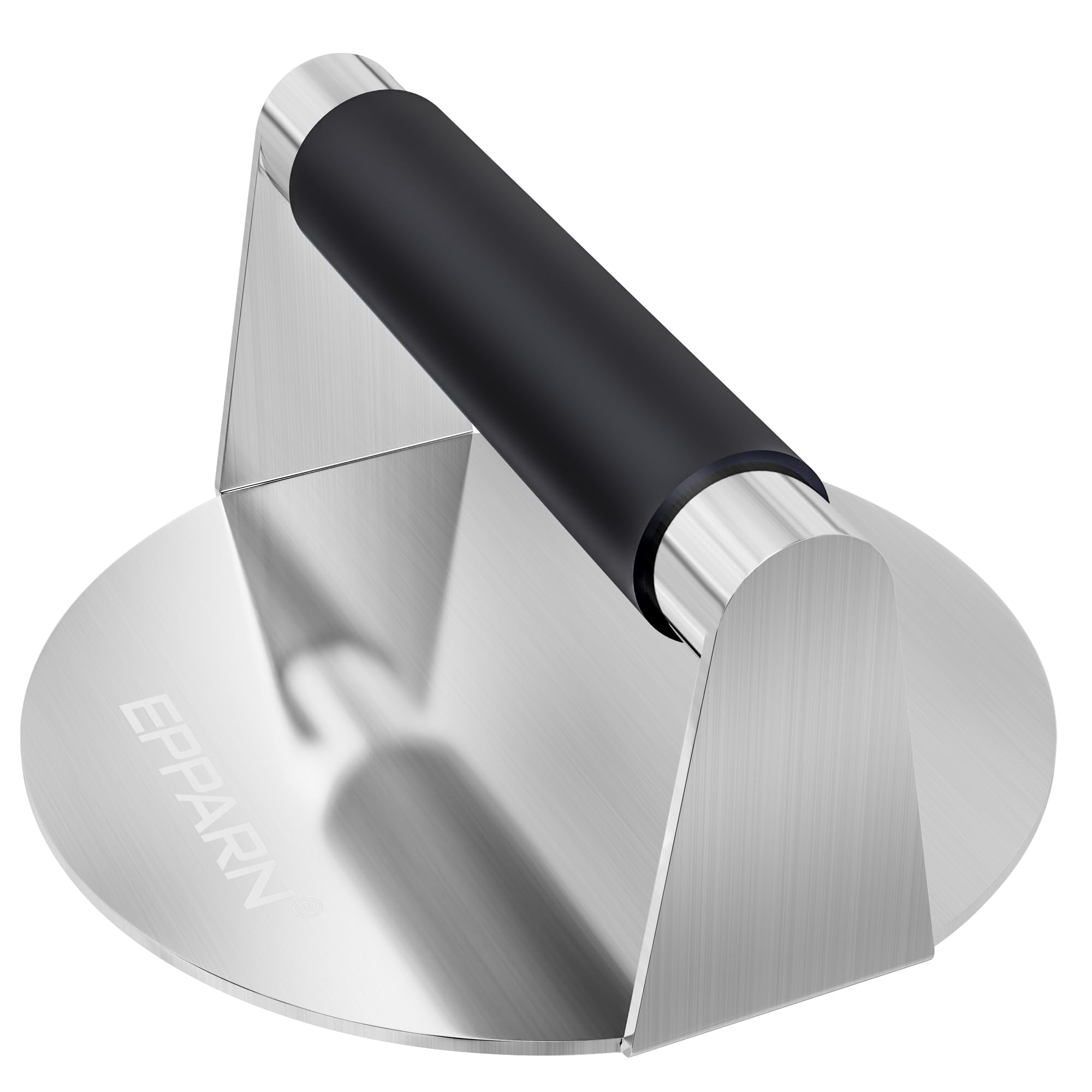 Epparn Smash Burger Press With Antiscald Handle, Stainless Steel Burger Smasher, Hamburger Press For Griddle, Bacon Press, Gril