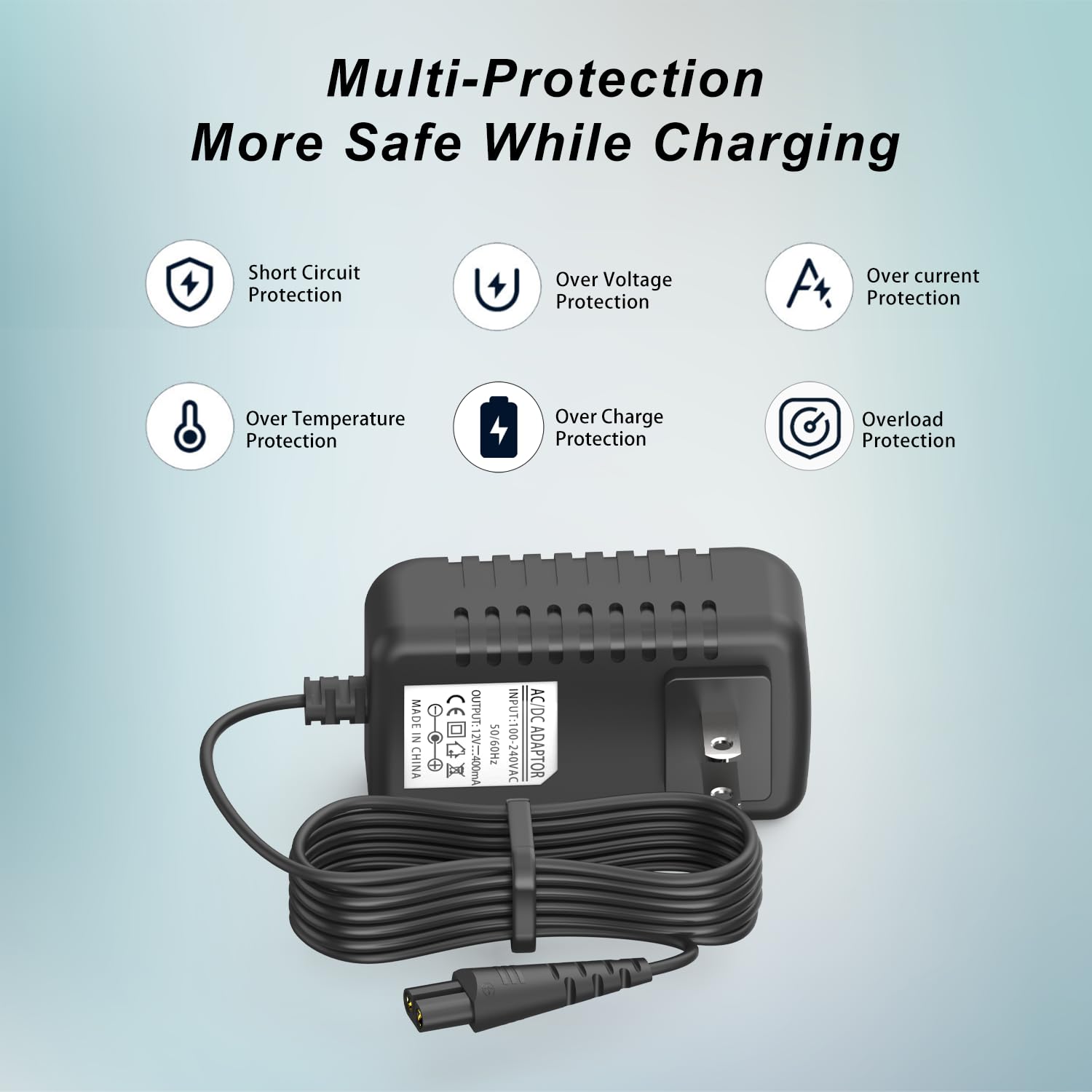 Charger Replacement For Remington Shaver F5 5800 F7800 F5800 F5790 F4790 R5150 R6130 R 6150 Ms2 390 Ms3 2700 Ms680 R9100 5V Trim