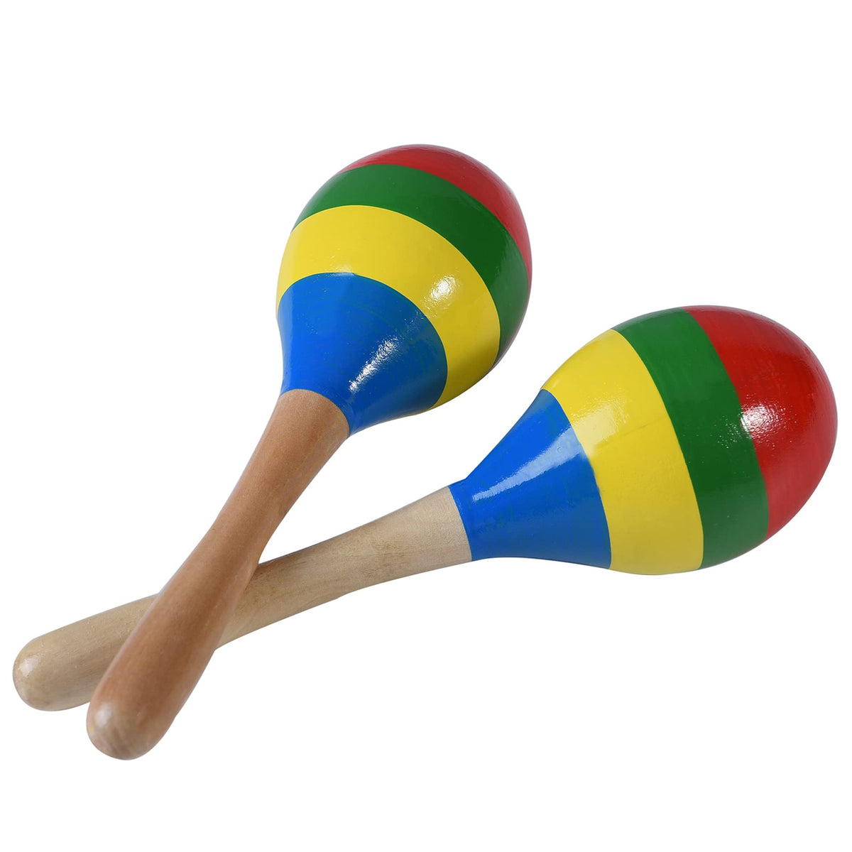 Maracas Hand Percussion Rattles, Wooden Rumba Shaker Musical Instrumen ...
