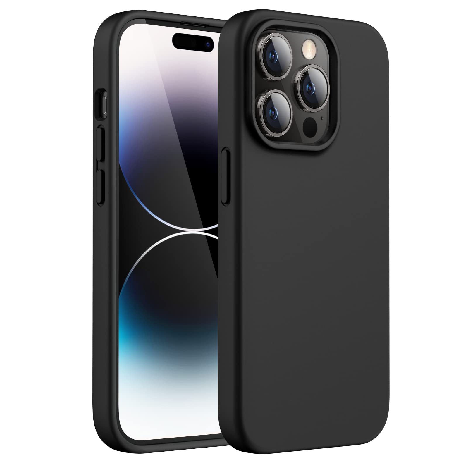 Jetech Silicone Case For Iphone 14 Pro 61 Inch (Not For Iphone 14 Pro Max 67 Inch), Silky Soft Touch Full Body Protective Phone