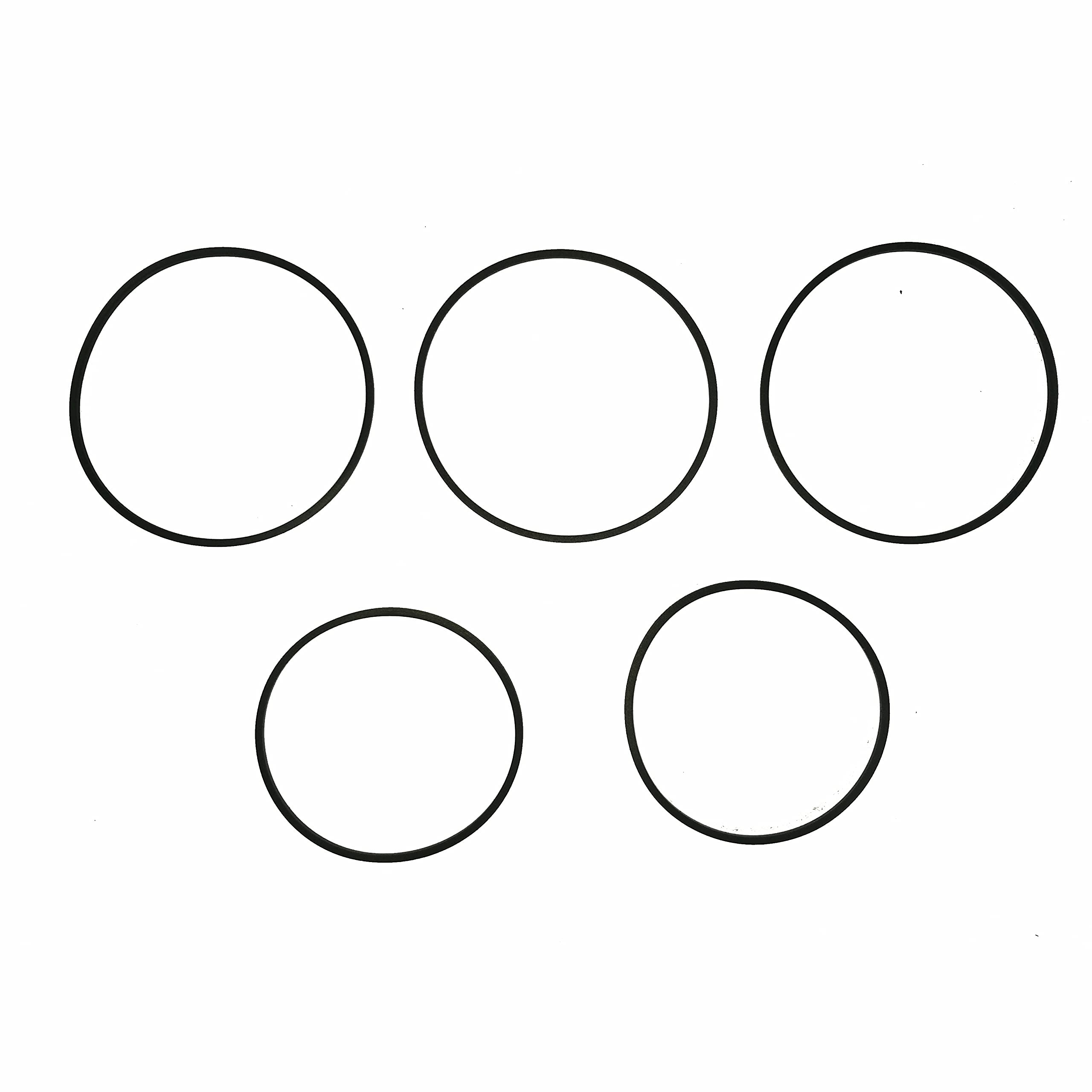 5Pcs/Set New Belts Replacement For Sony Tc We305 Tcwe305 Dual Deck Cassette Player