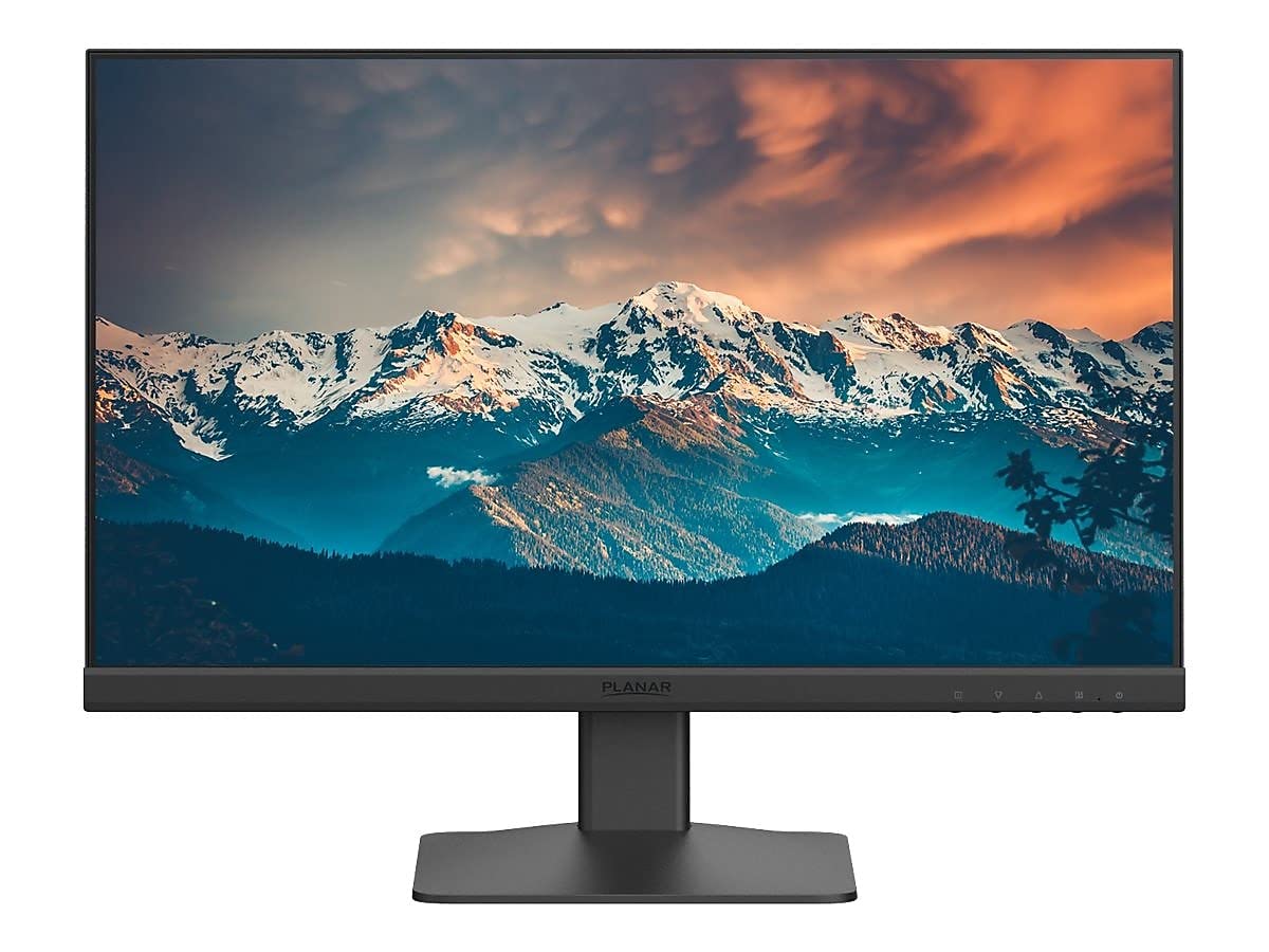 Planar 998-2120-00 VGA HDMI DP Speakers LED Monitor, Black
